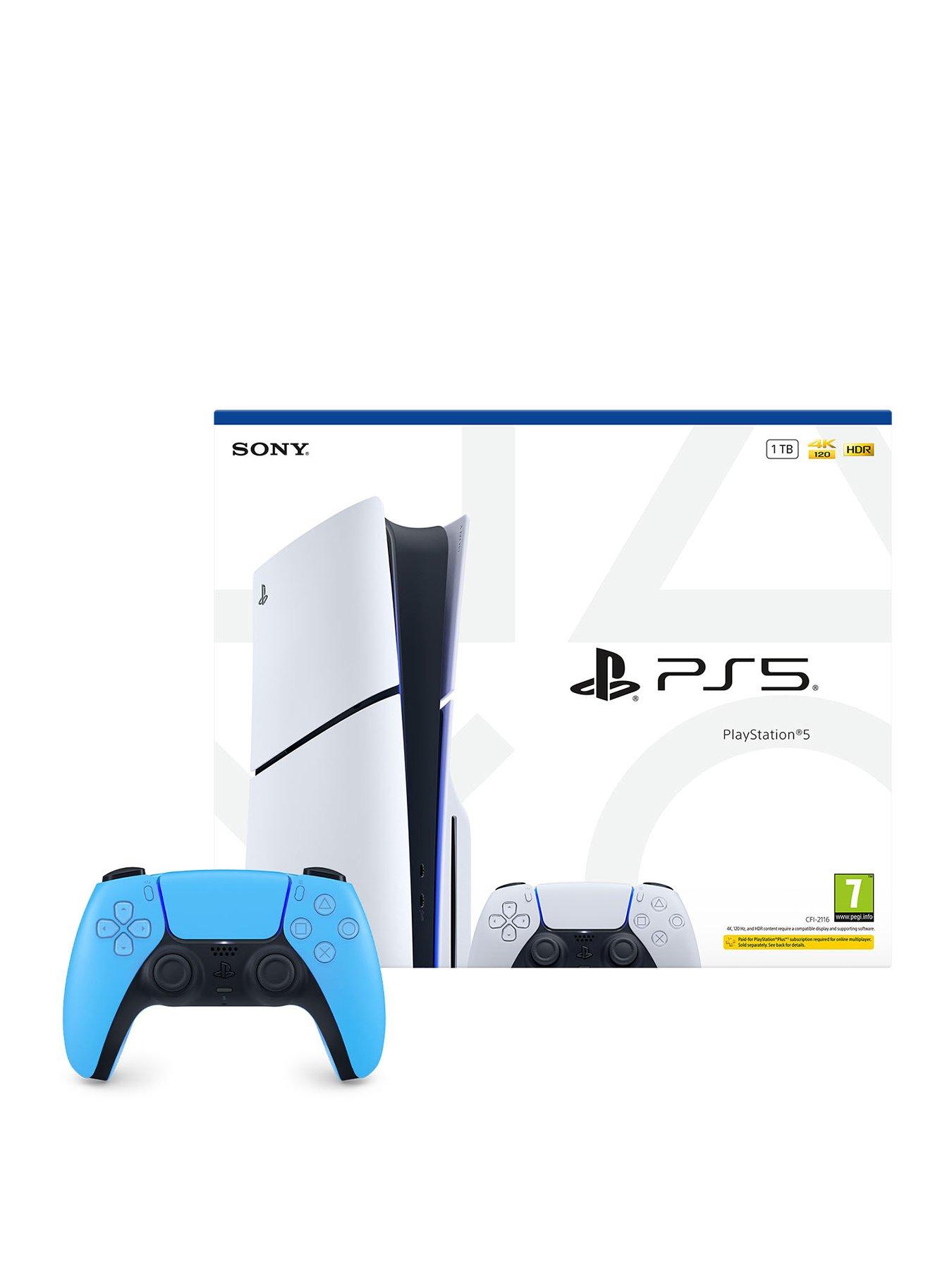 Playstation PlayStation®5 Disc Console – 1TB  &  Additional DualSense Wireless Controller