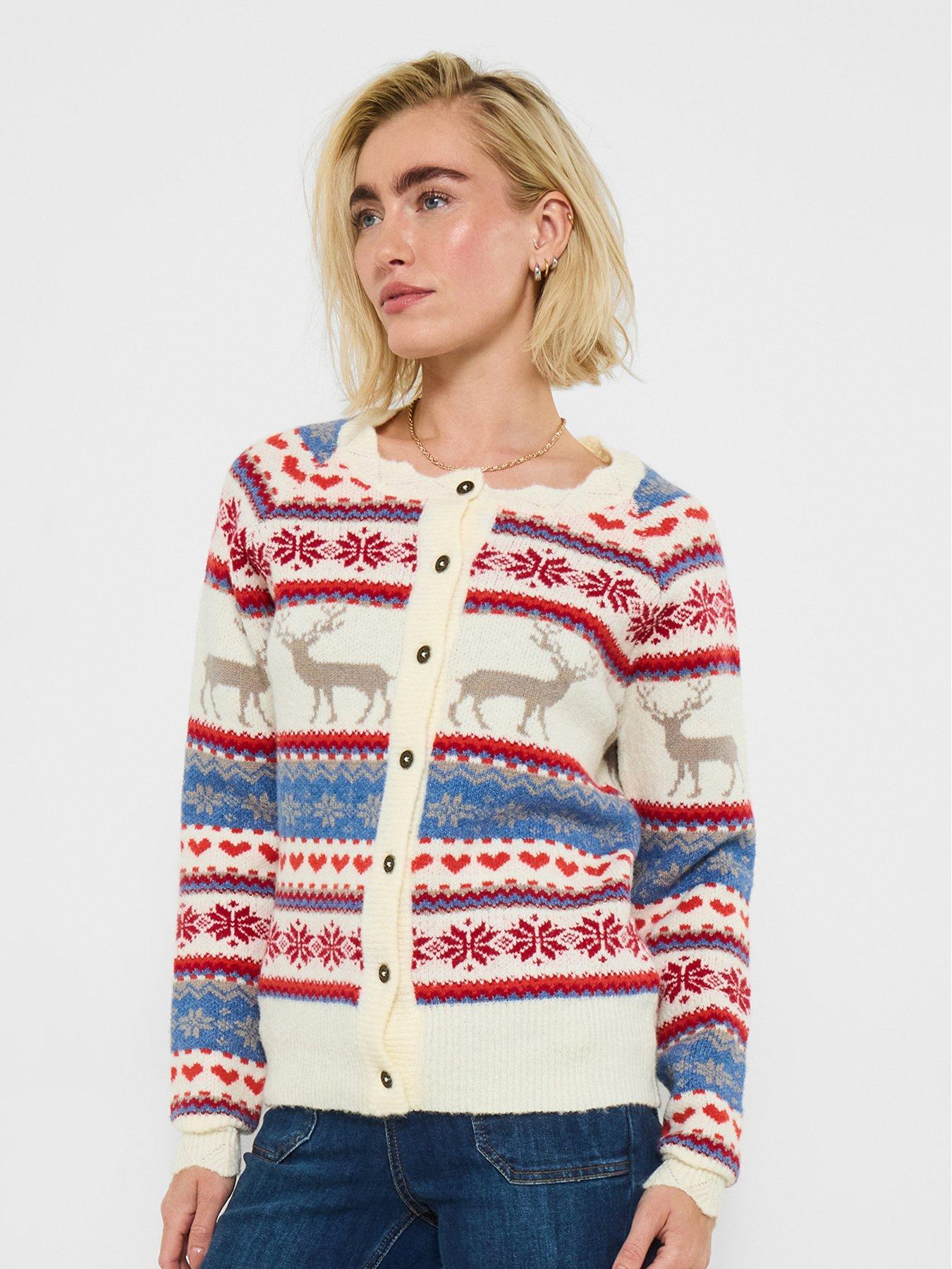 Joe Browns Winter Wonder Cardigan - Cream