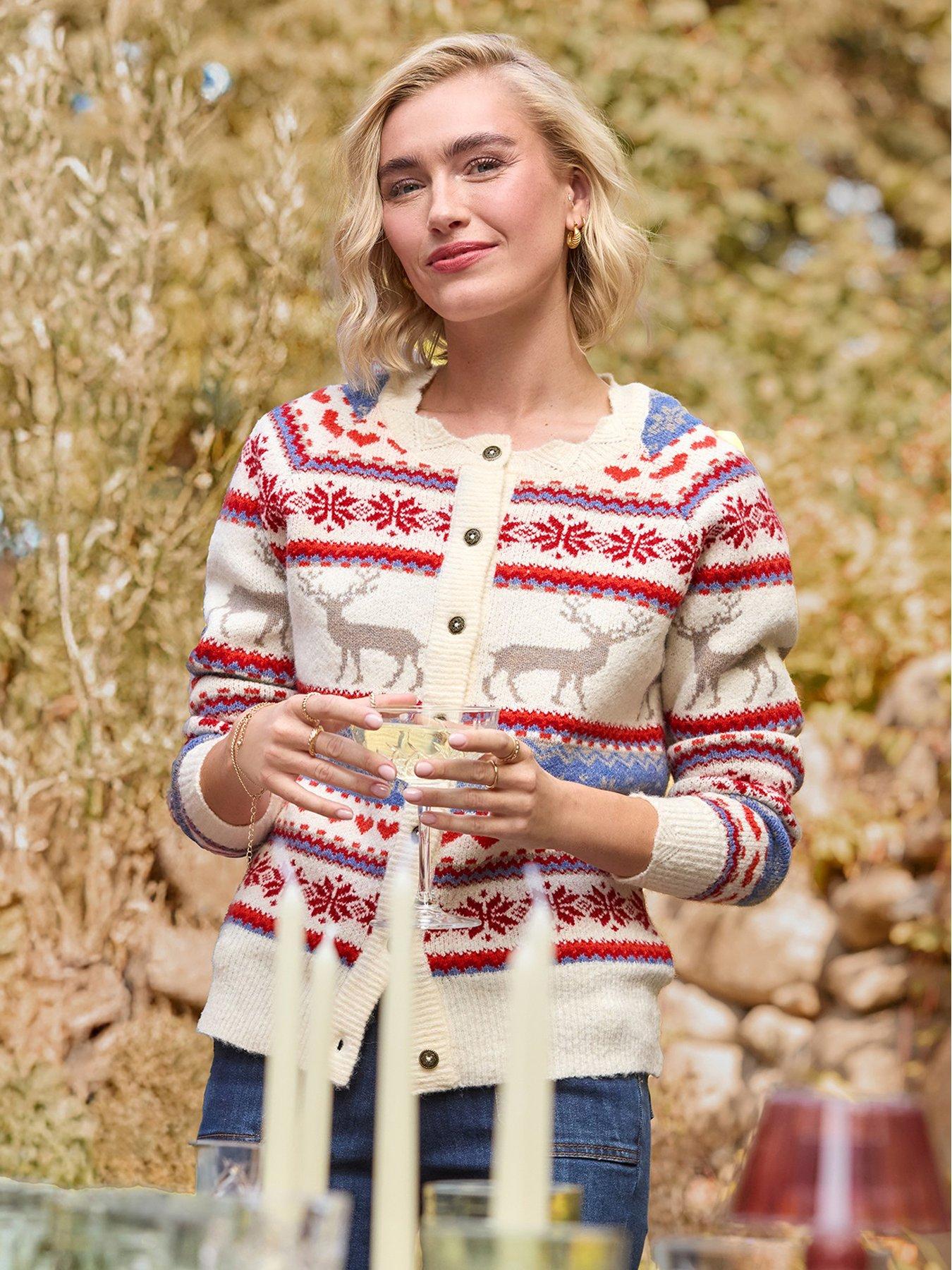  image of joe-browns-winter-wonder-cardigan-cream