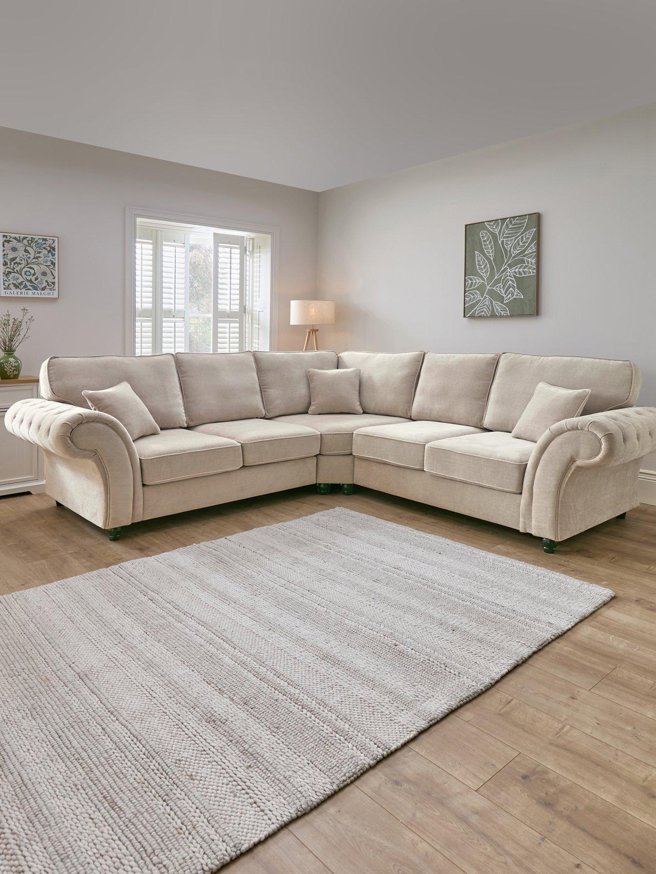 The Very Collection Windsor Fabric Standard Back Corner Group