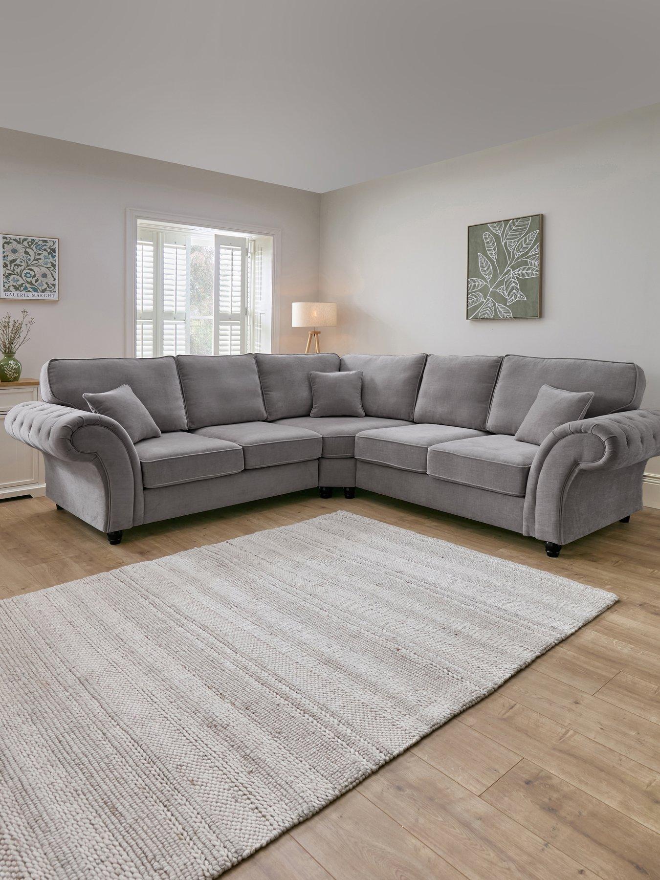 The Very Collection Windsor Fabric Standard Back Corner Group