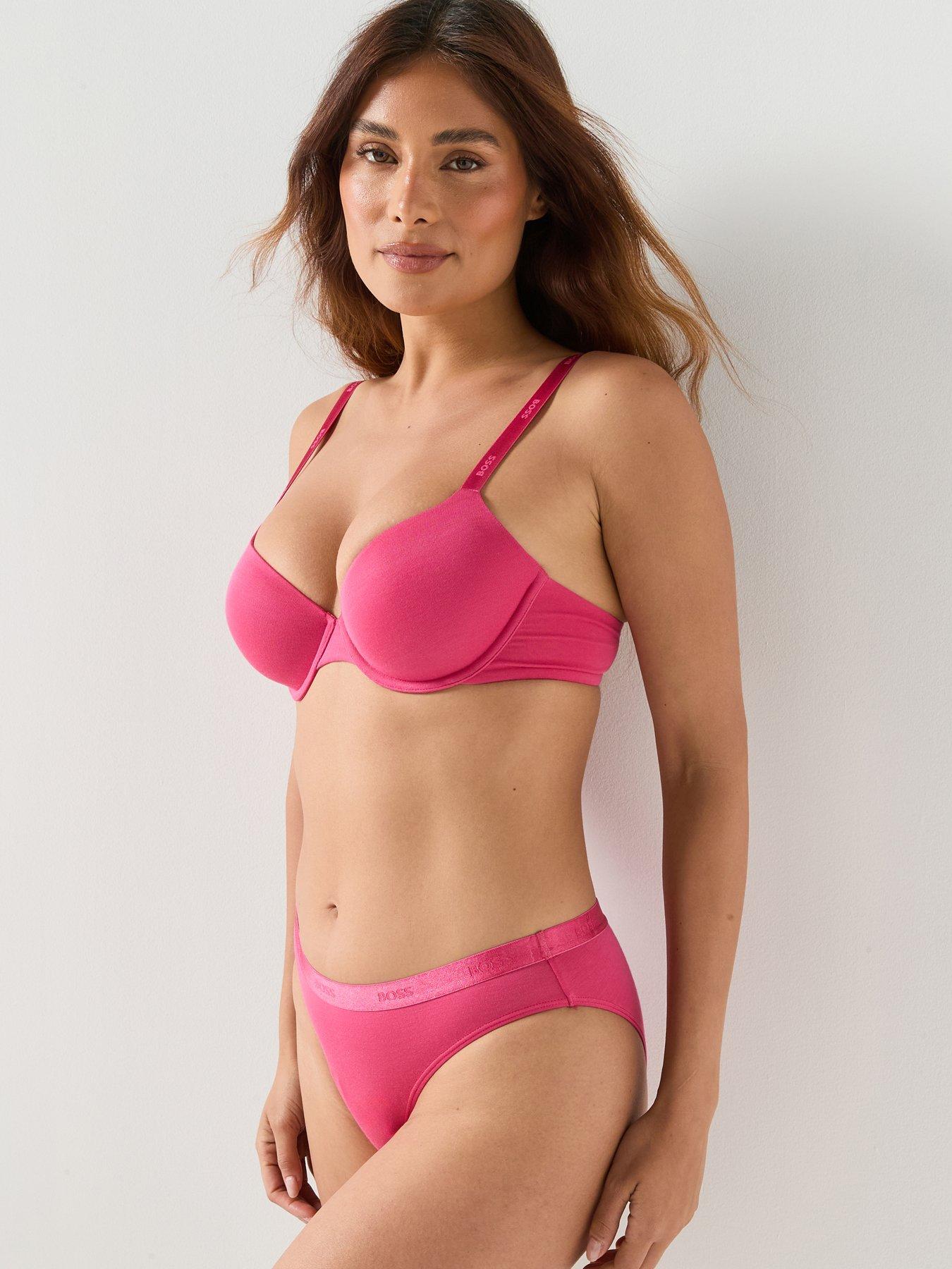 Image 5 of 5 of BOSS Underwire Bra - Pink