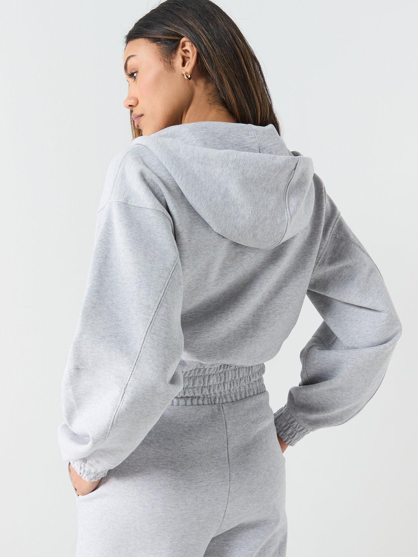  image of hugo-dolpie-zip-up-hoodie-grey