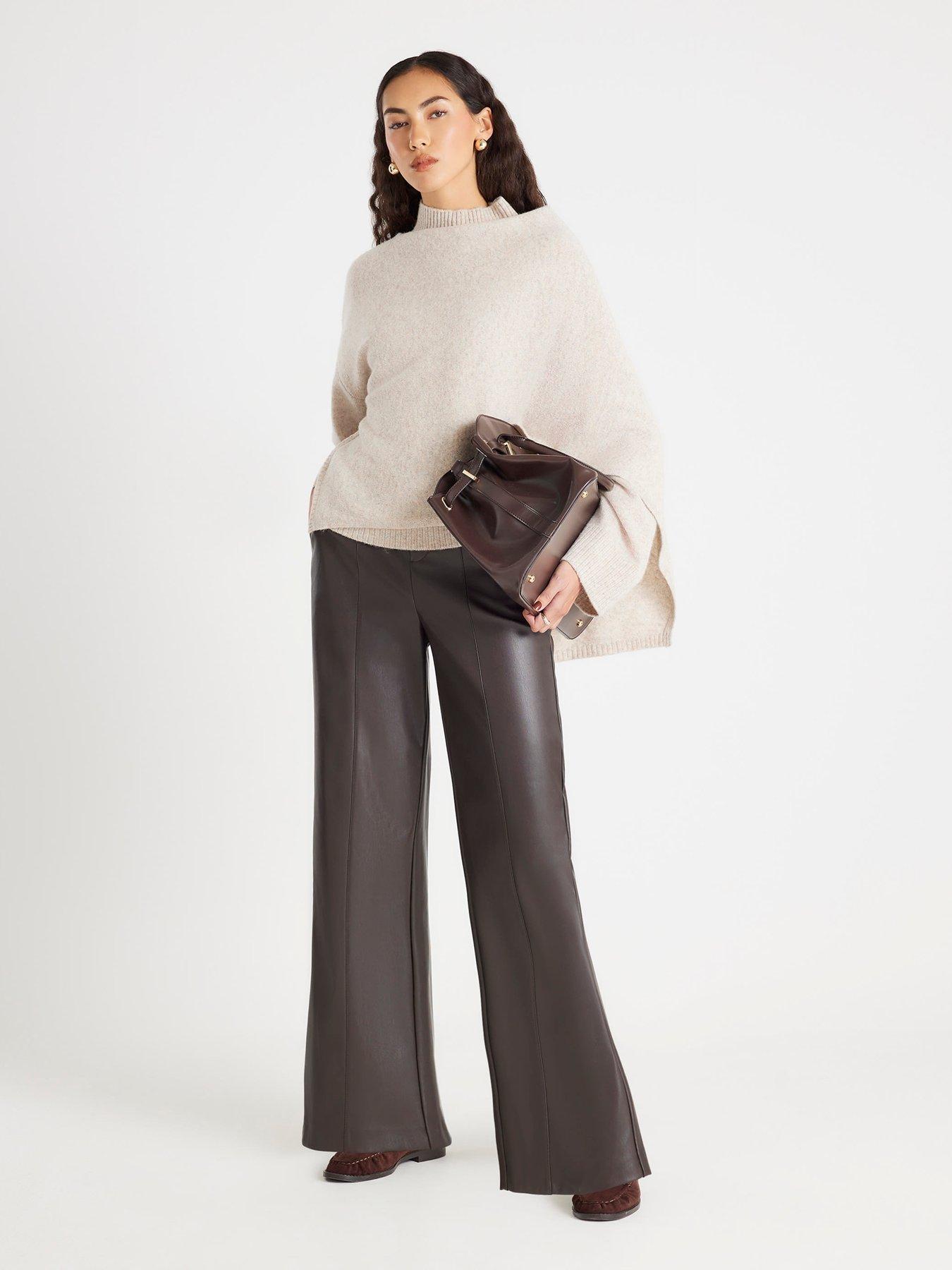 River Island Belted Wide Leg Trouser
