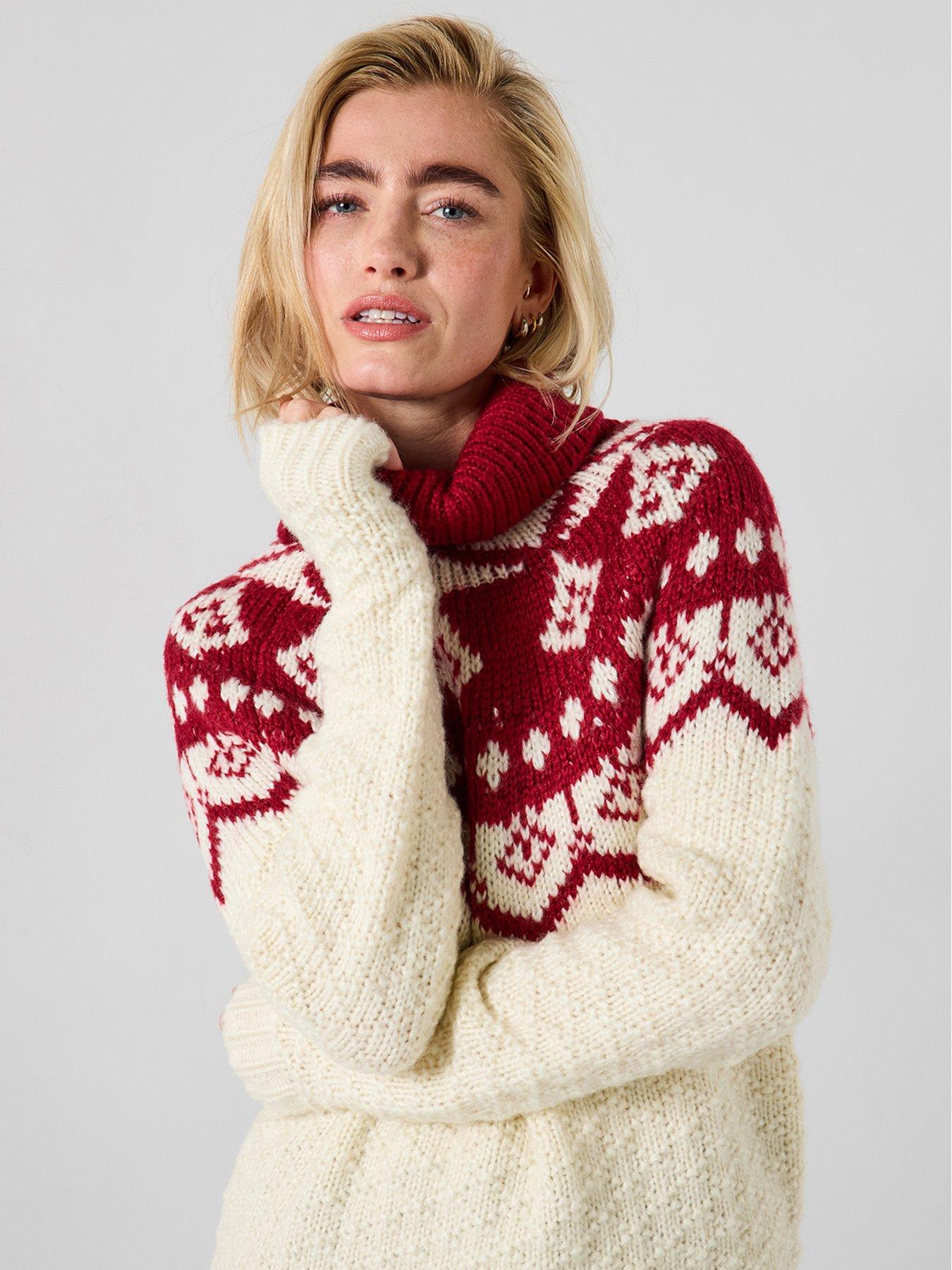 Joe Browns Robyn Cosy Roll Neck Jumper - Cream