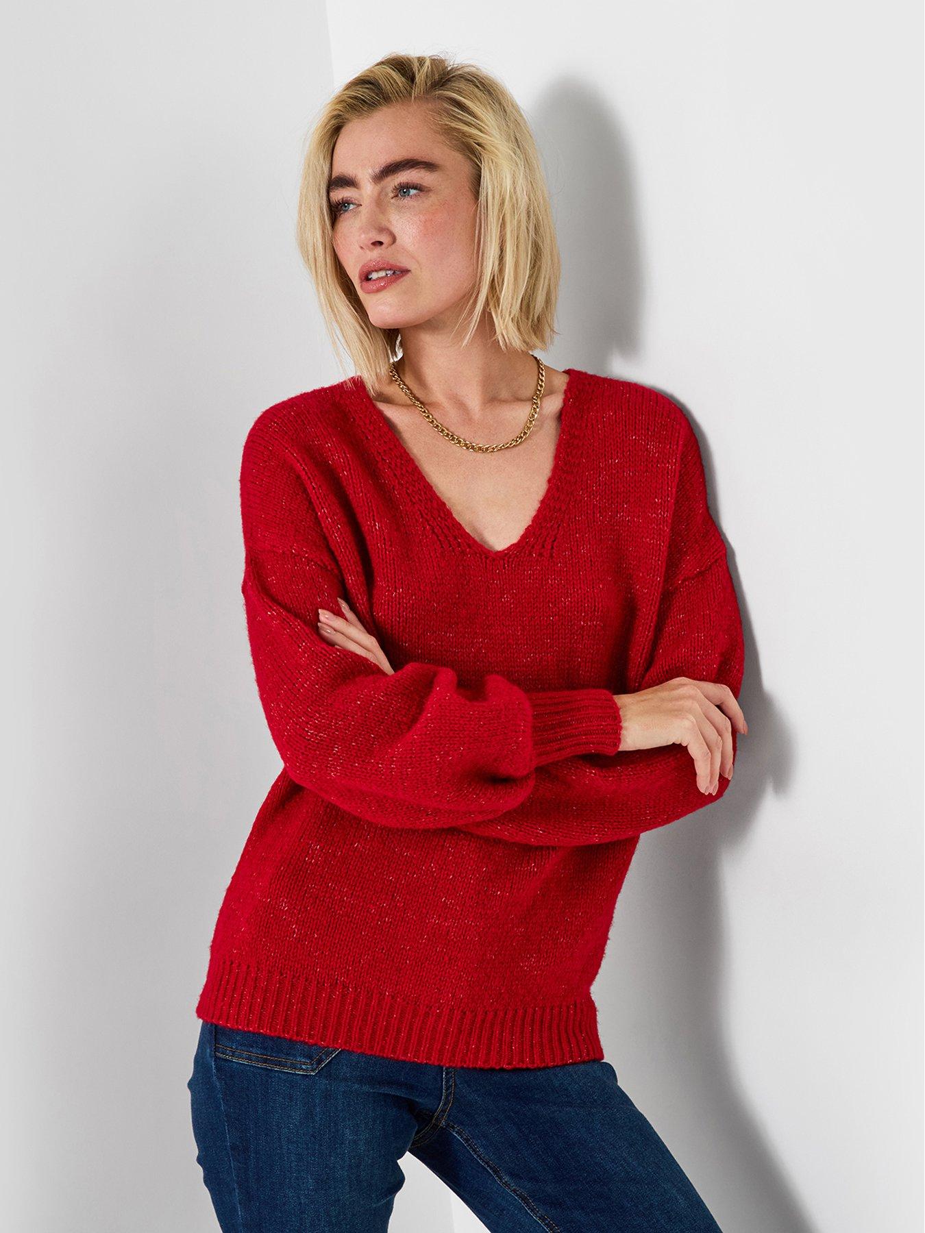 Joe Browns Oh So Cosy Jumper - Red