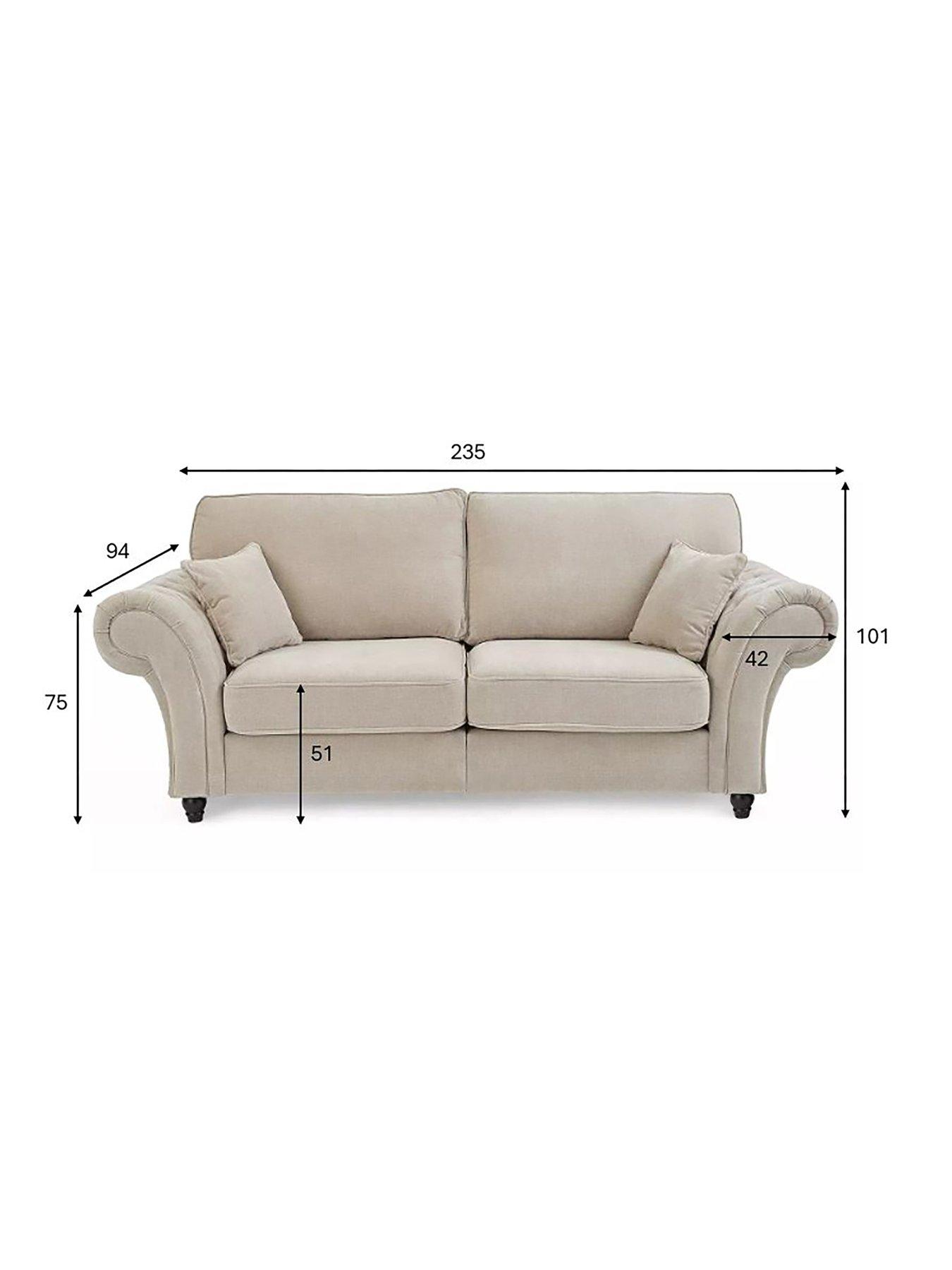 Image 7 of 7 of The Very Collection Windsor Standard 3 Seater