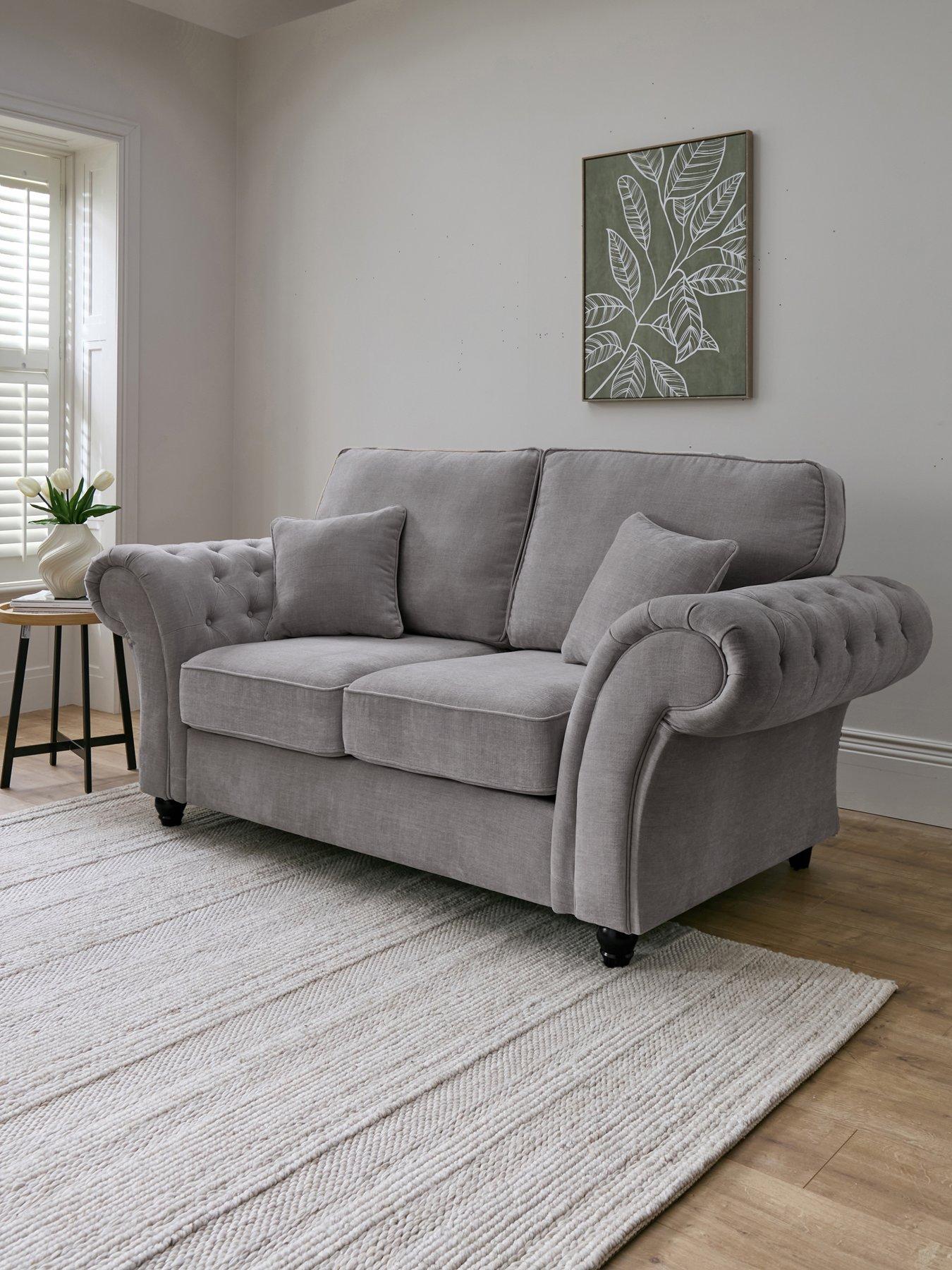 The Very Collection Windsor Fabric Standard Back 2 Seater Sofa