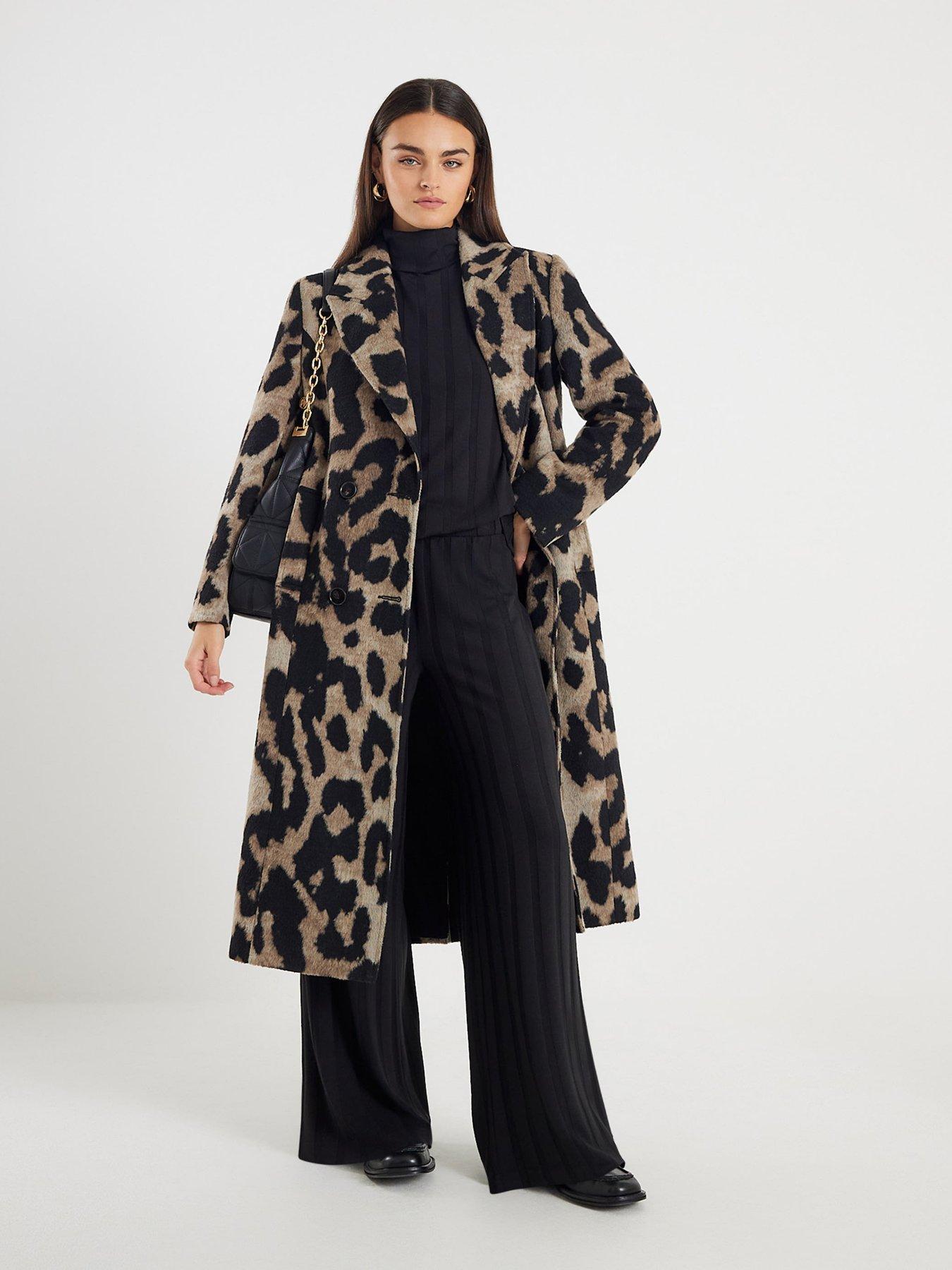  image of river-island-cosy-wide-rib-trouser-black