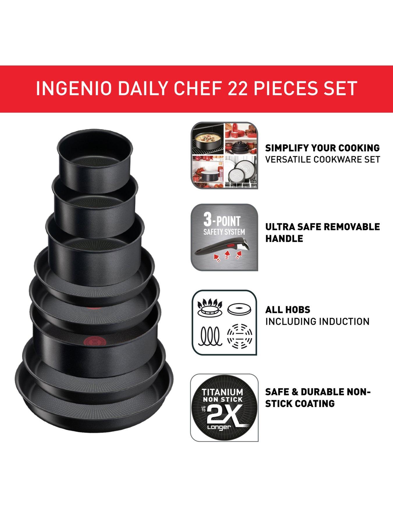  image of tefal-ingenio-daily-chef-22pc-complete-set