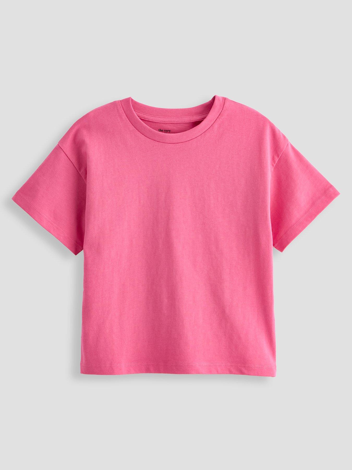 Image 2 of 5 of The Very Collection Girls 2 Pack Bright T-shirts - Multi
