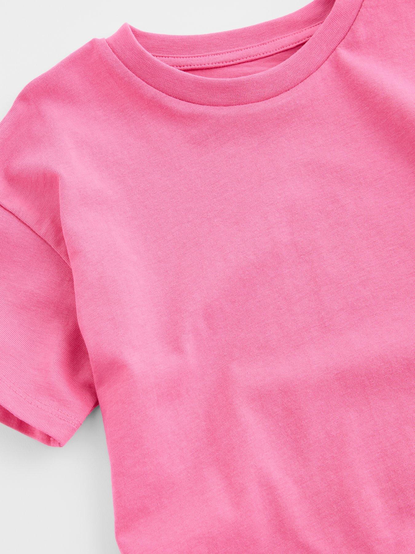 Image 4 of 5 of The Very Collection Girls 2 Pack Bright T-shirts - Multi