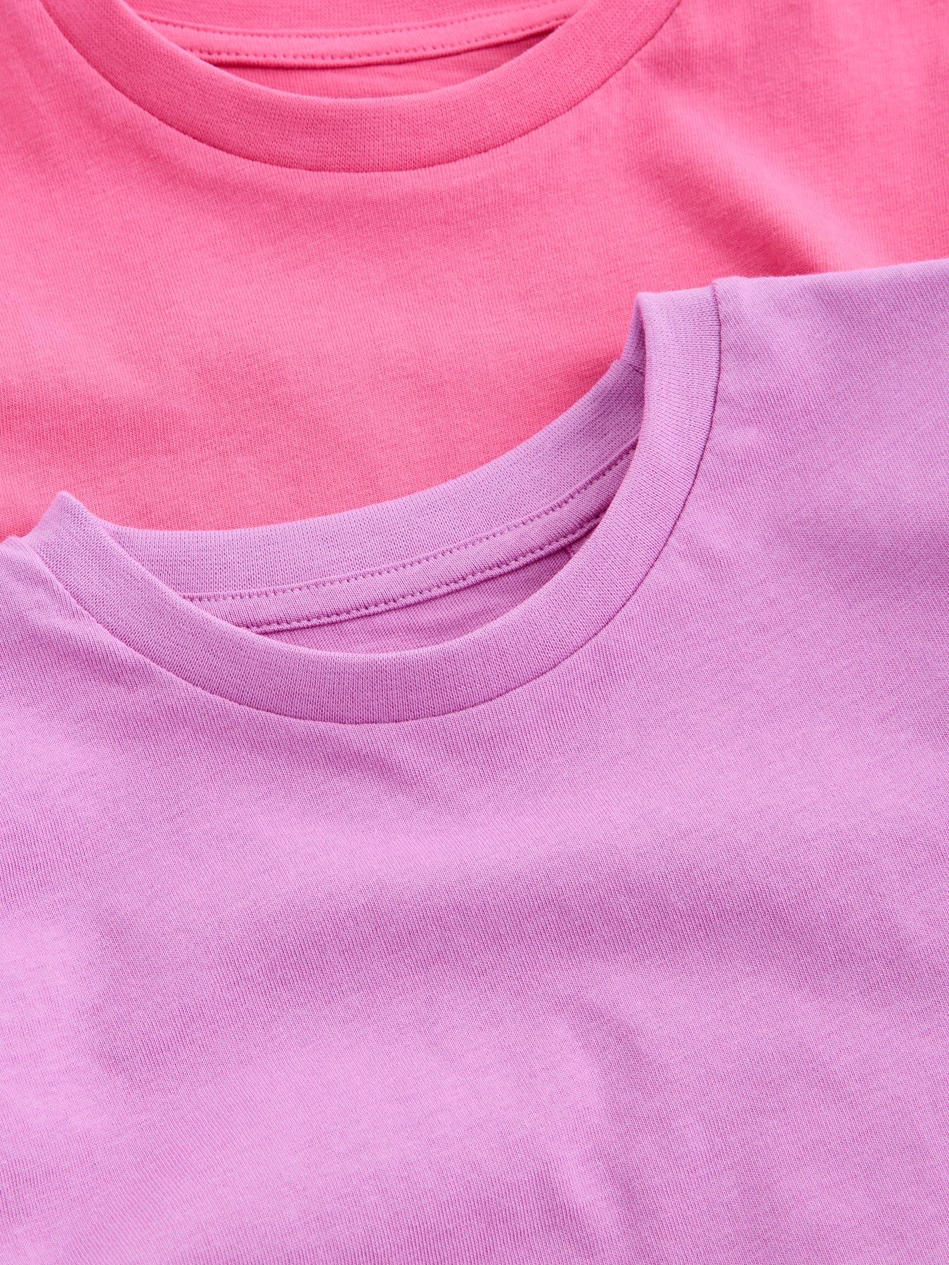 Image 5 of 5 of The Very Collection Girls 2 Pack Bright T-shirts - Multi