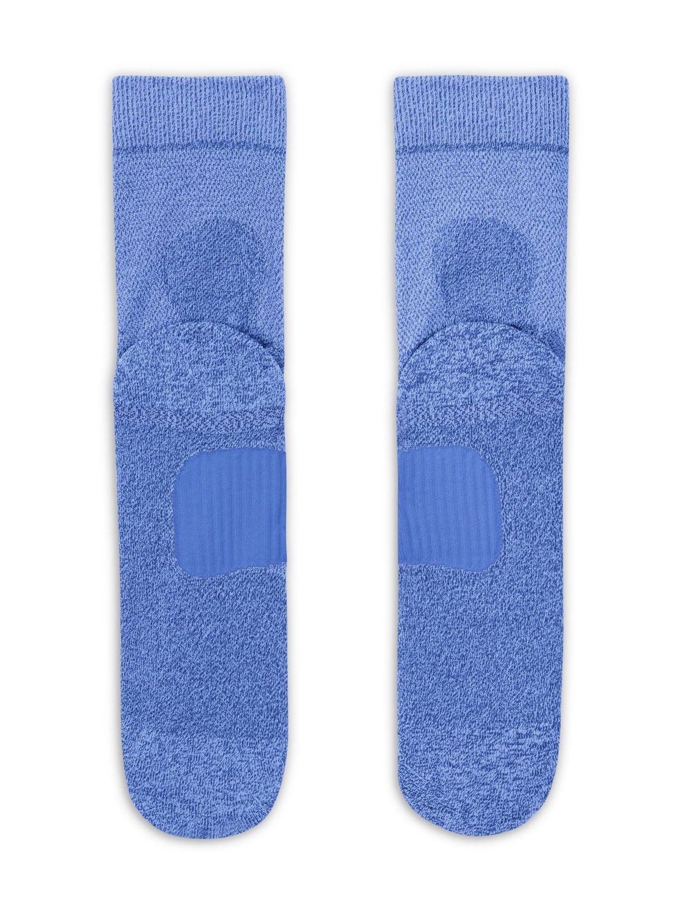 Image 3 of 4 of Nike Unisex Running Lightweight Micro Crew Socks (1 Pair) - Blue