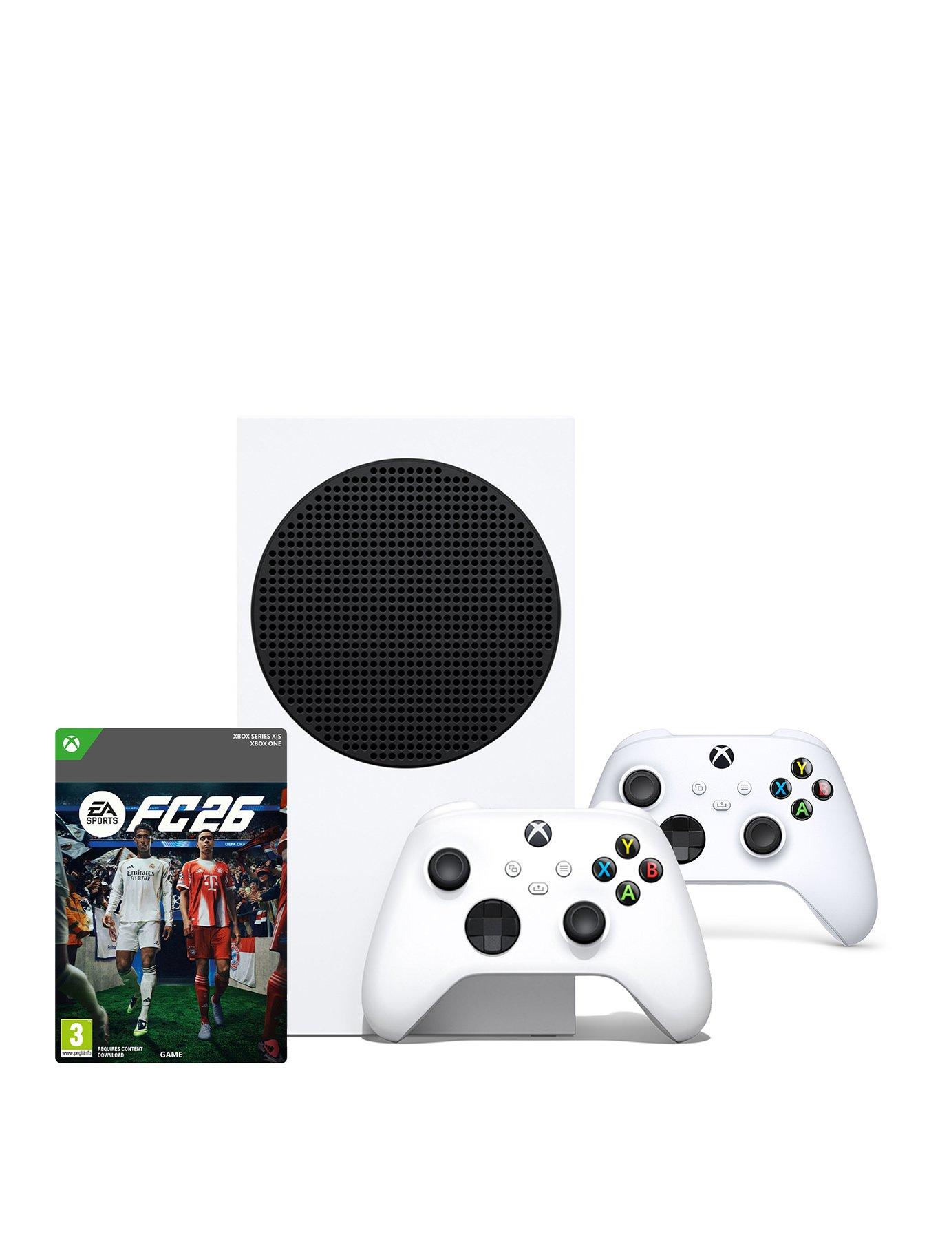 Xbox Series S All Digital Console - 512GB with EA SPORTS FC™ 26  &  Wireless Controller - White