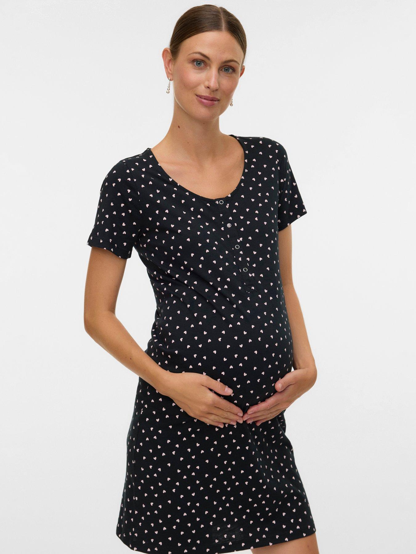 mamalicious-maternity-nursing-nightdress-black