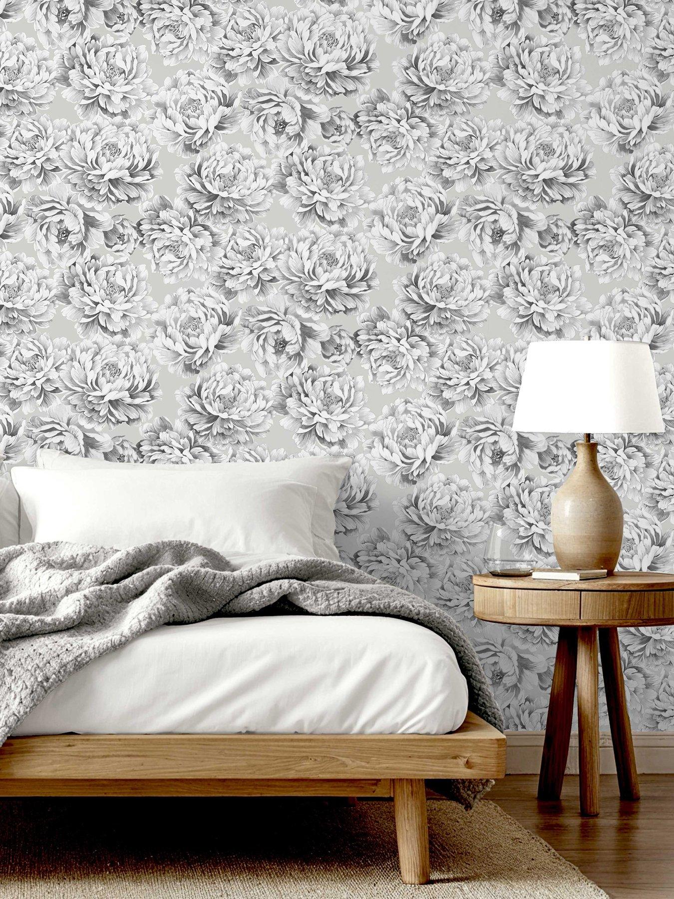  image of fine-decor-imogen-floral-mono