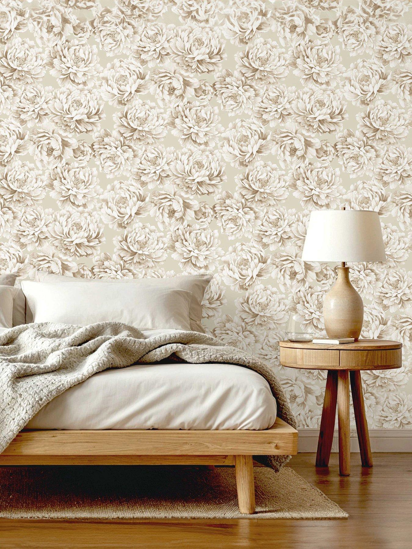  image of fine-decor-imogen-floral-natural