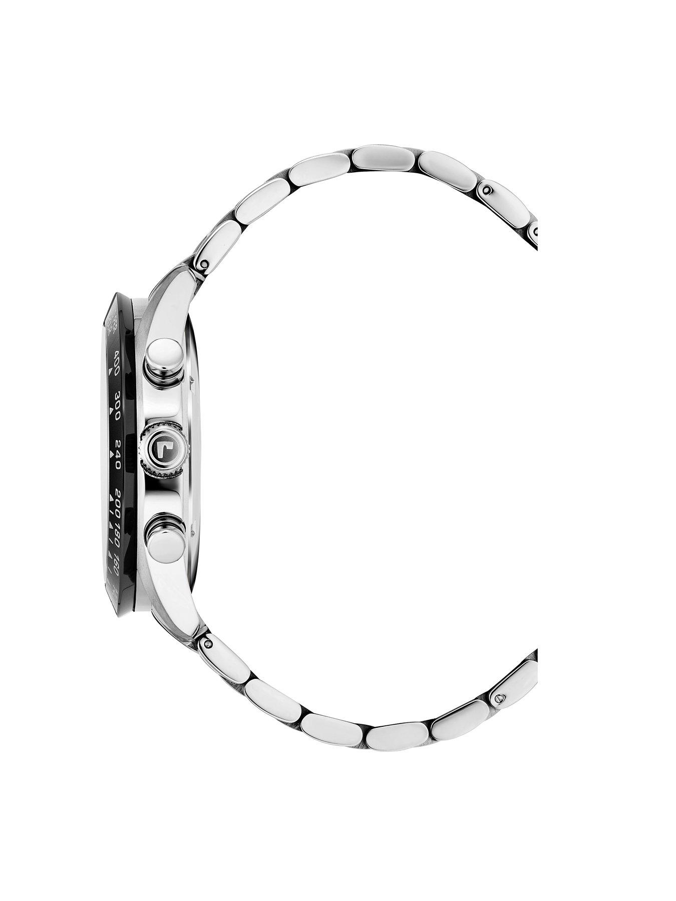  image of roamer-of-switzerland-roamer-swiss-made-monza-stainless-steel-watch-with-white-dial