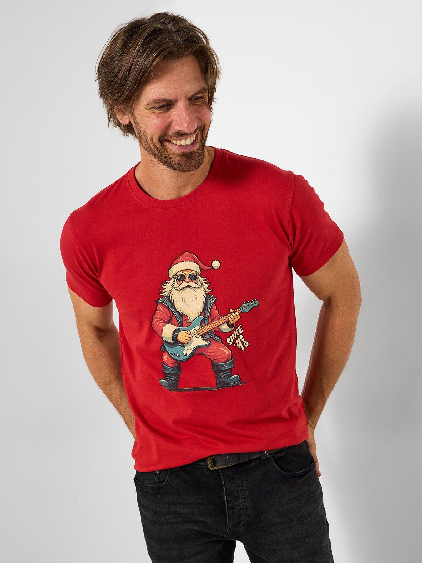  image of joe-browns-santa-rocks-t-shirt