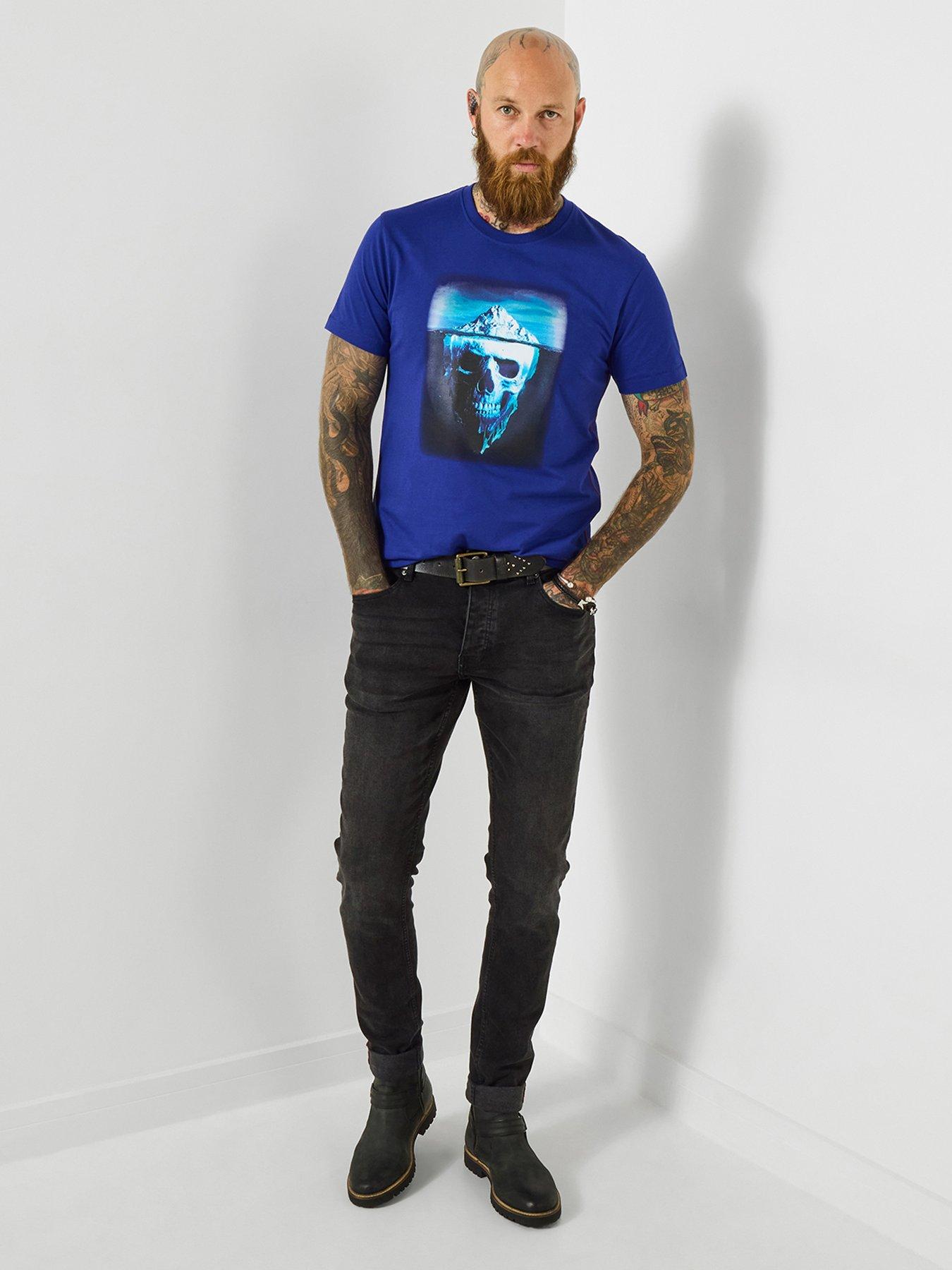 Image 3 of 5 of Joe Browns Chilled Out Skull T-shirt