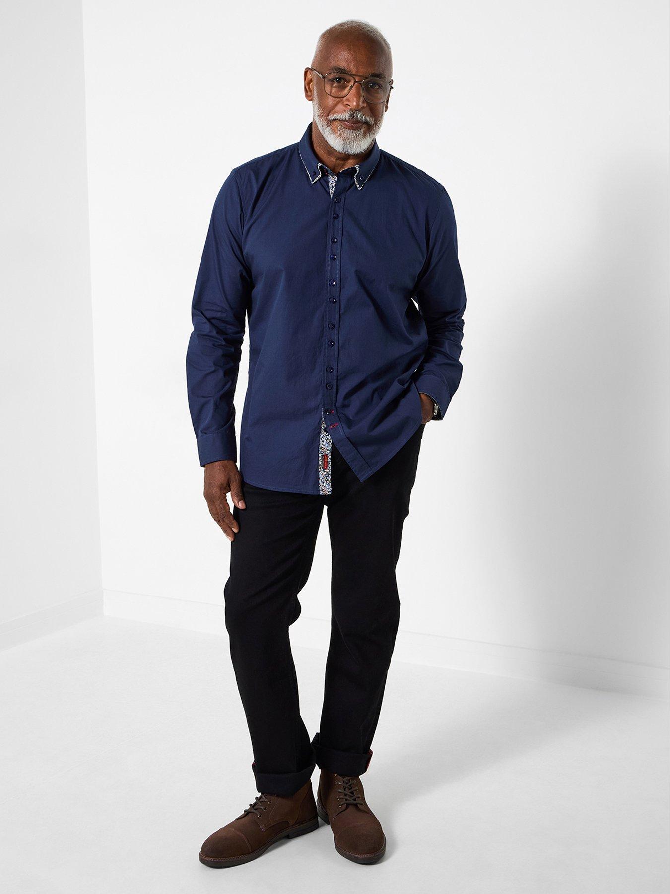 Image 2 of 7 of Joe Browns Deadly Dapper Double Collar Shirt