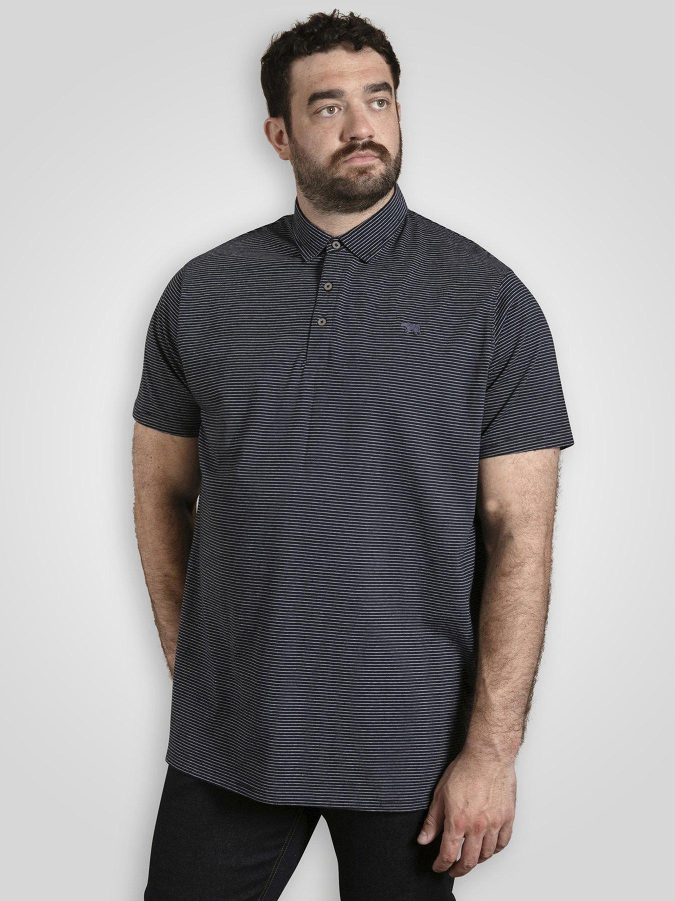 d555-feeder-stripe-jersey-polo-shirt-with-bear-embroidery-navy