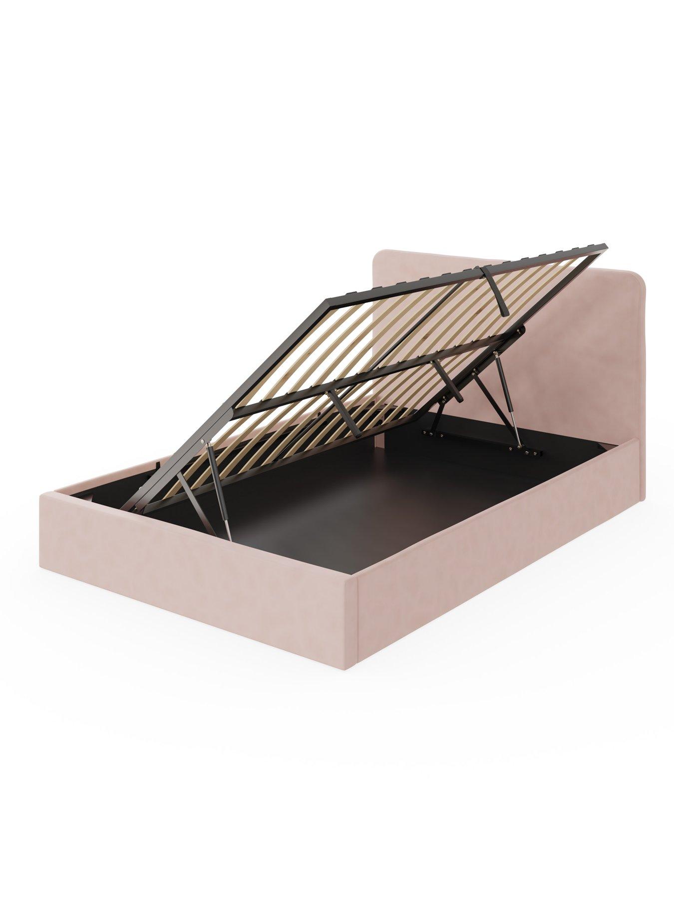 Image 5 of 6 of GFW Chiswick Side Lift Up Ottoman&nbsp;Bed with Mattress Options (Buy &amp; SAVE!)