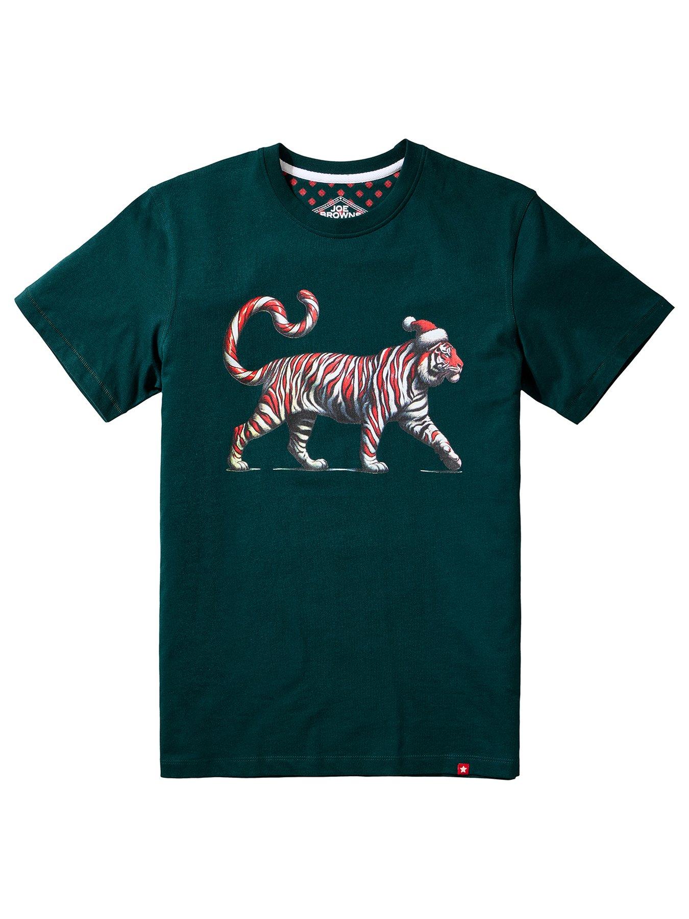 Image 5 of 5 of Joe Browns Candy Cane Tiger T-shirt