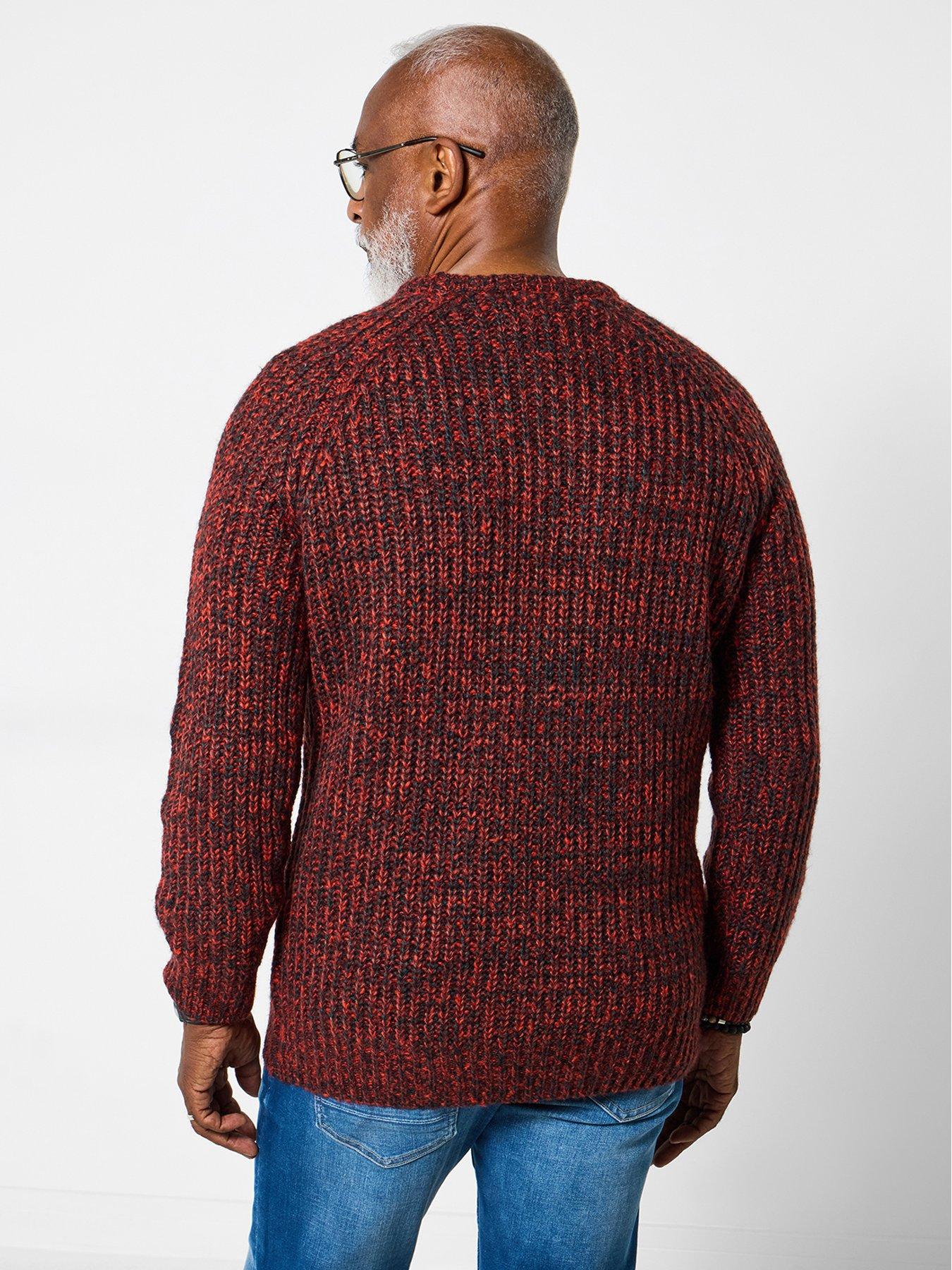  image of joe-browns-reel-knitted-jumper-orange