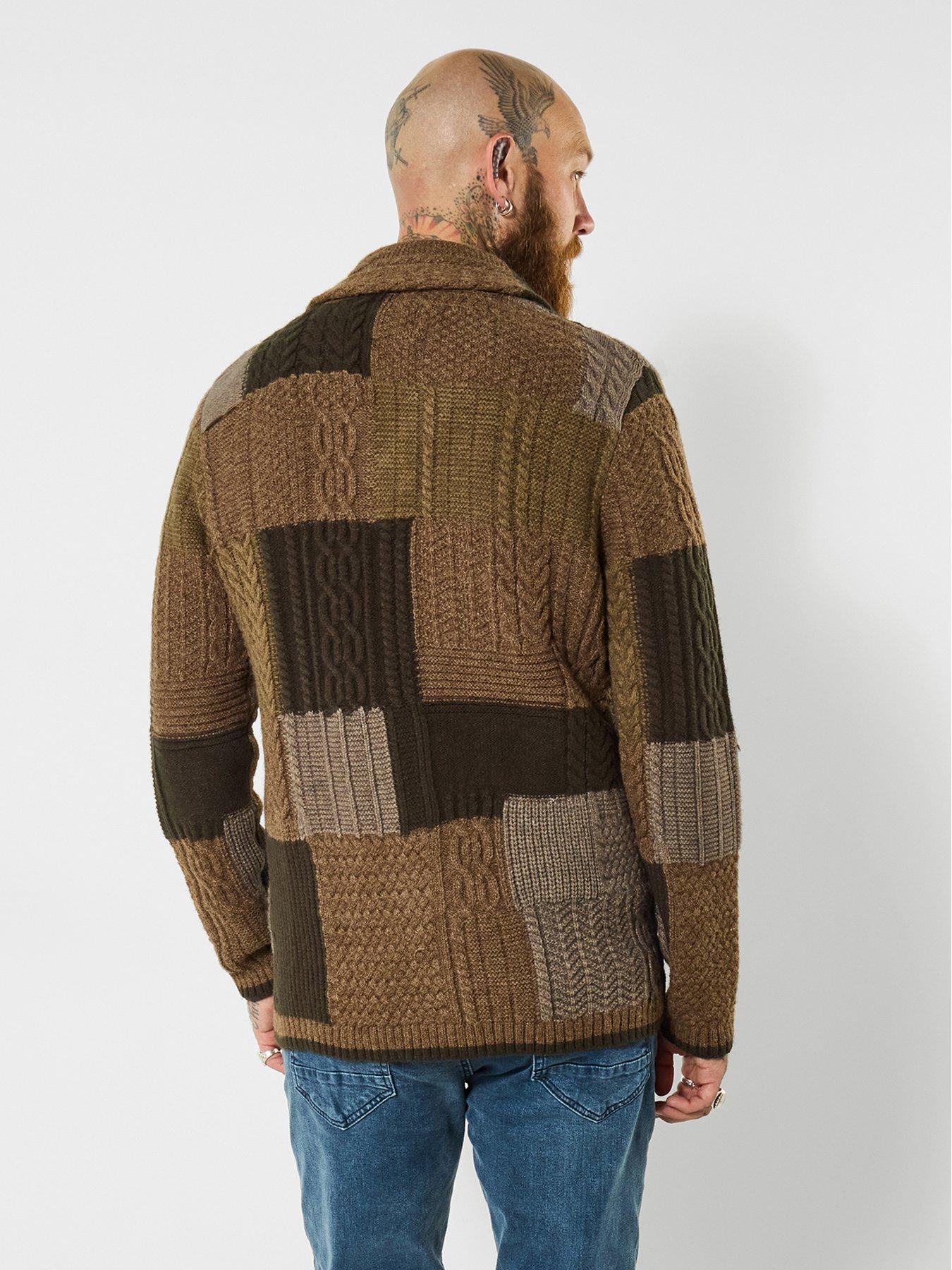 Image 2 of 5 of Joe Browns Perfect Patchwork Knitted Cardigan - Multi