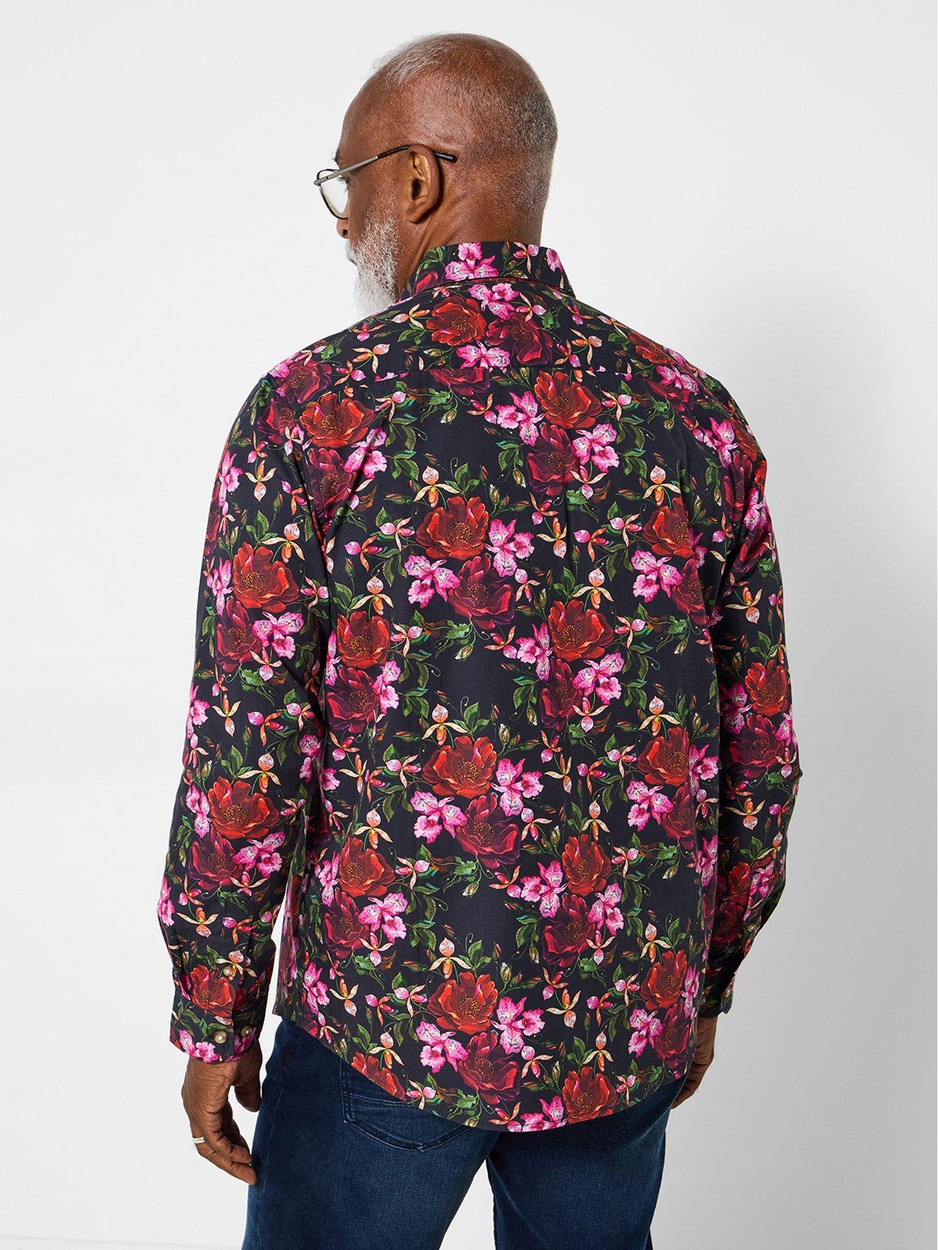  image of joe-browns-remarkable-floral-long-sleeve-shirt