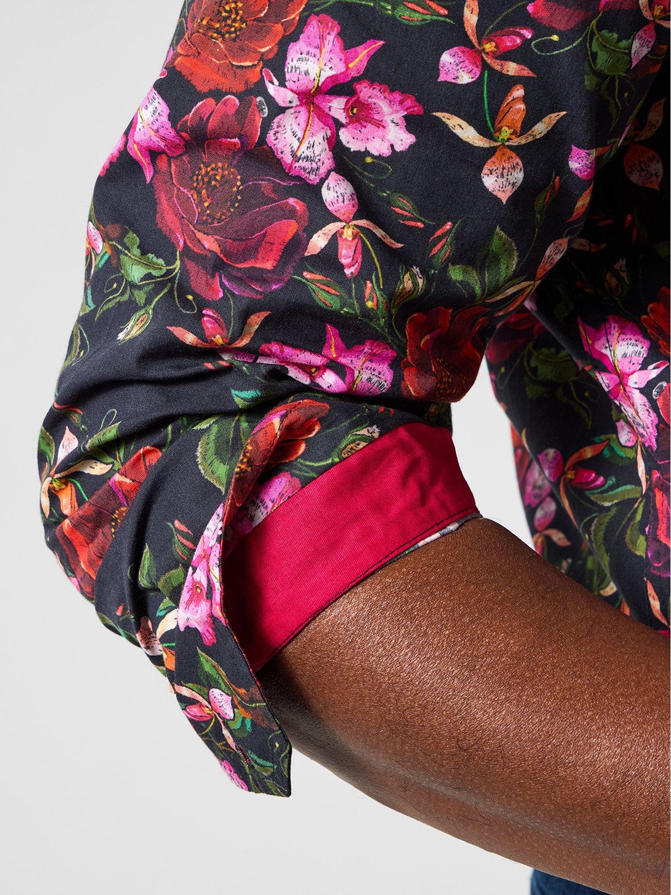  image of joe-browns-remarkable-floral-long-sleeve-shirt