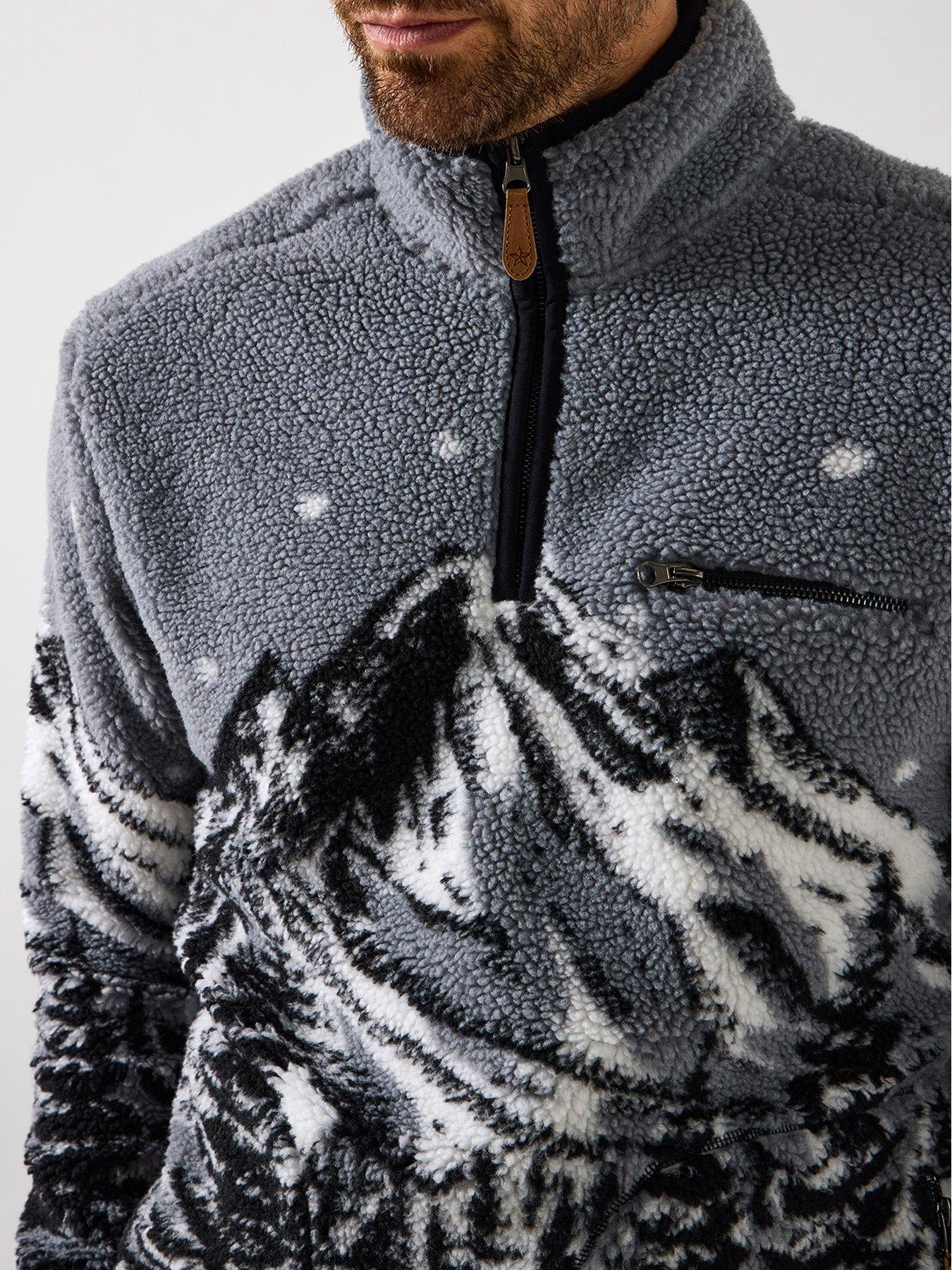 Image 4 of 5 of Joe Browns Climbing High Borg Fleece 1/4 Zip Sweat