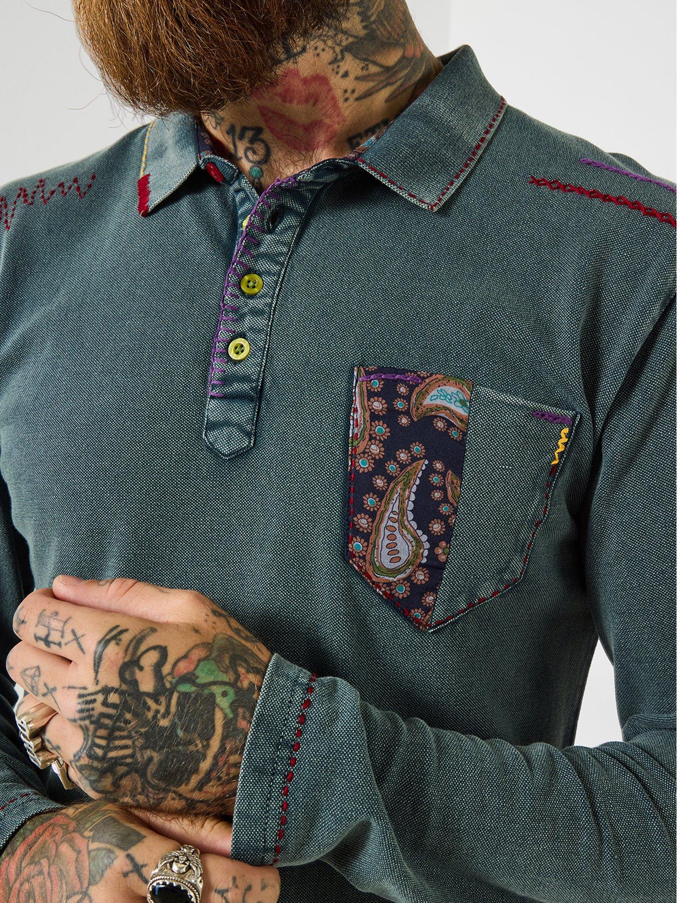  image of joe-browns-remarkably-refashioned-polo-shirt