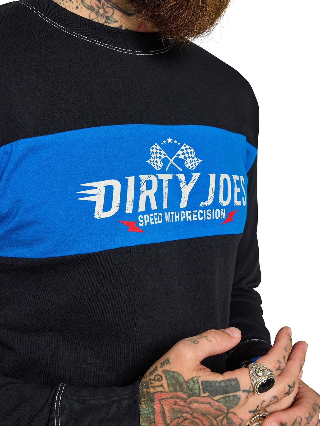  image of joe-browns-hit-the-track-longsleeve-zip-sweat-black