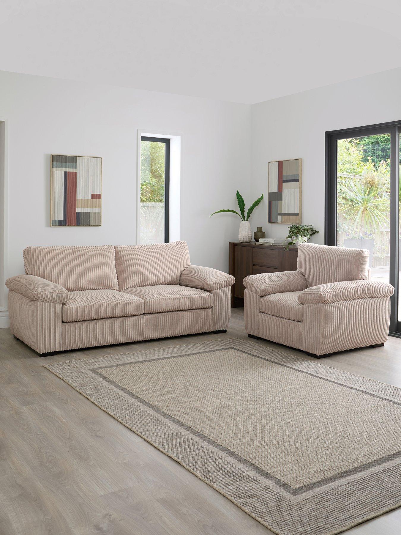 Very Home Amalfi Standard 3 + Chair