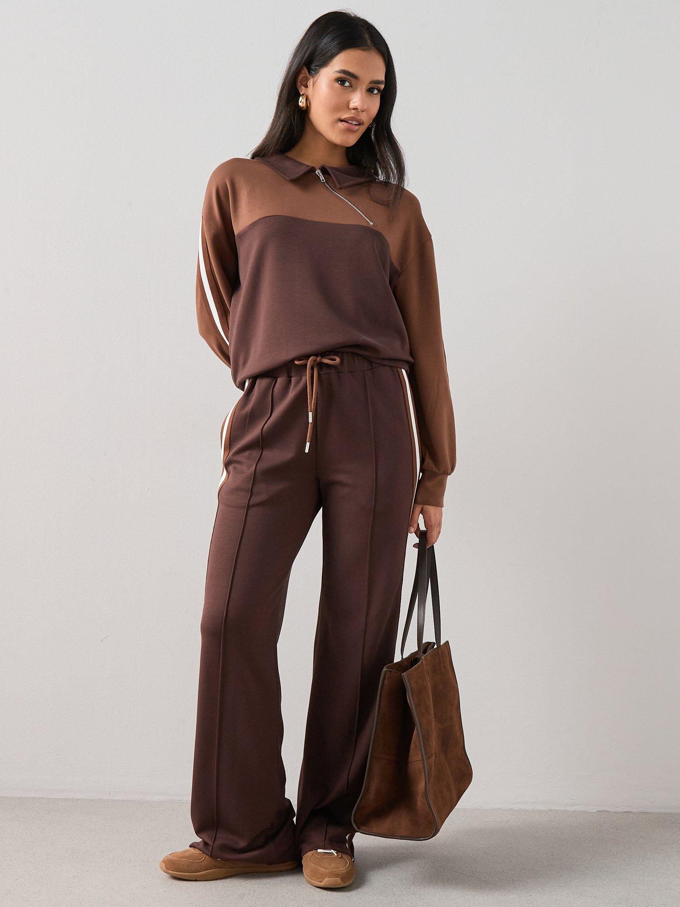 Image 3 of 6 of The Very Collection Asymetric Zip Soft Touch Sweatshirt