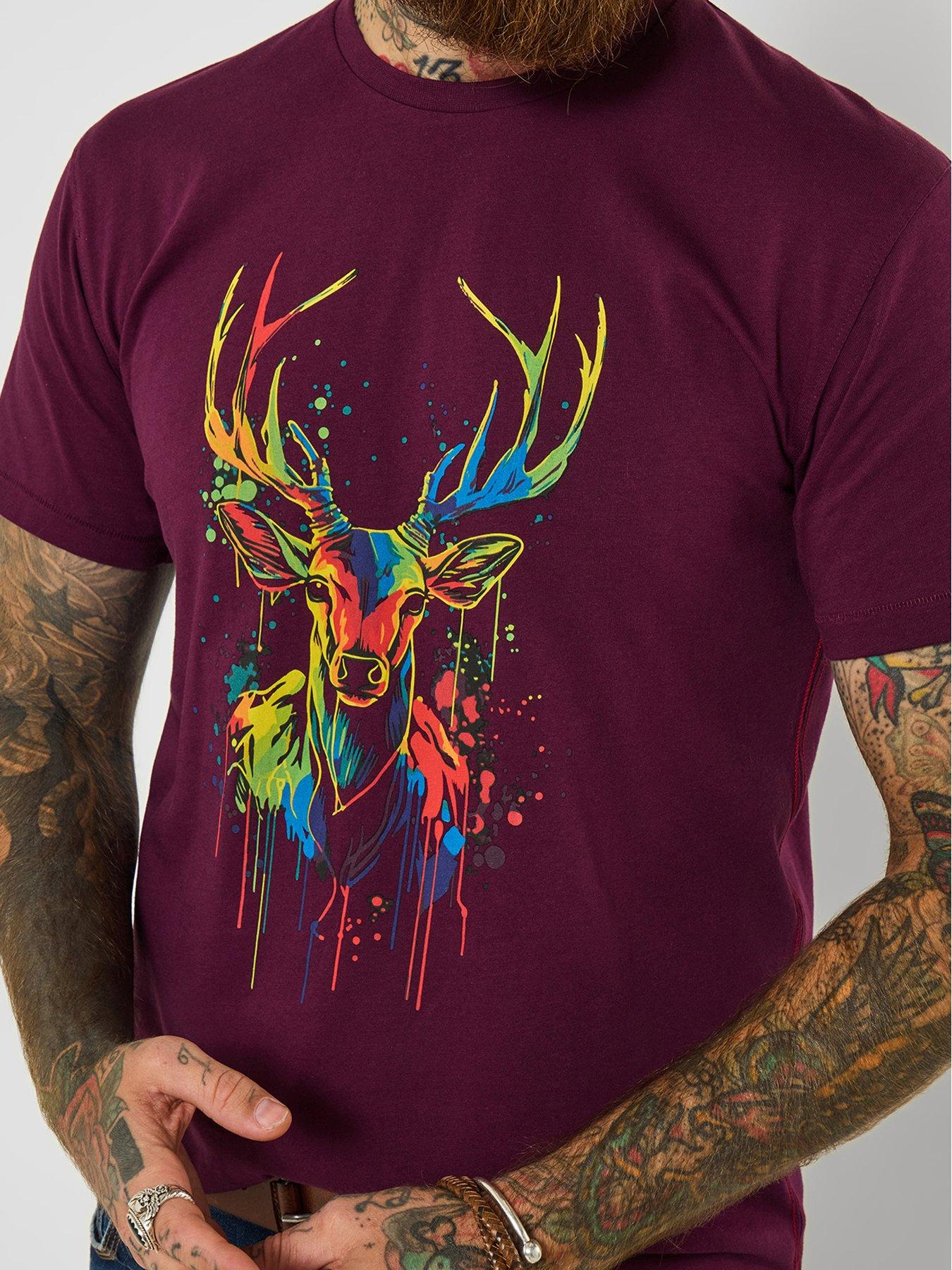  image of joe-browns-sensational-stag-t-shirt