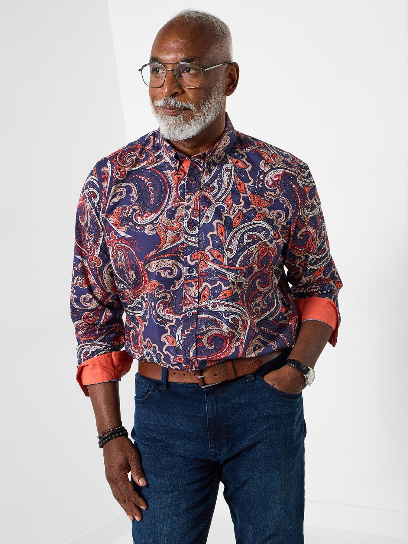 Joe Browns Standout Paisley Long Sleeve Shirt