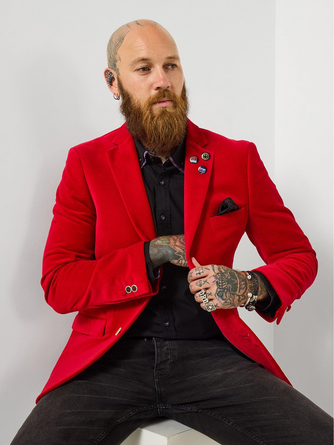 joe-browns-step-out-in-style-velvet-blazer-red