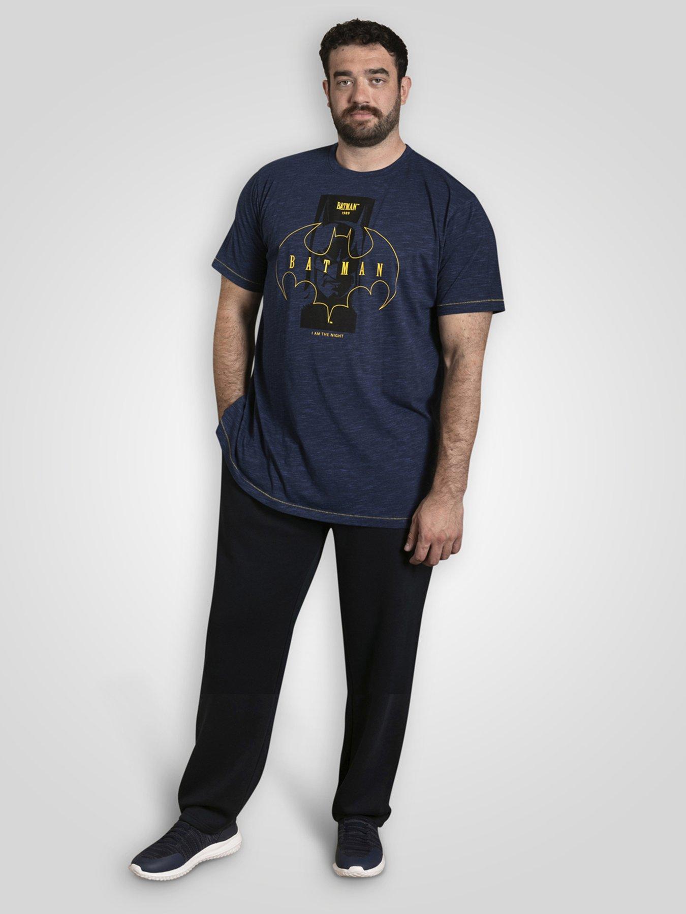 Image 3 of 6 of D555 Official Batman Printed T-Shirt - Blue