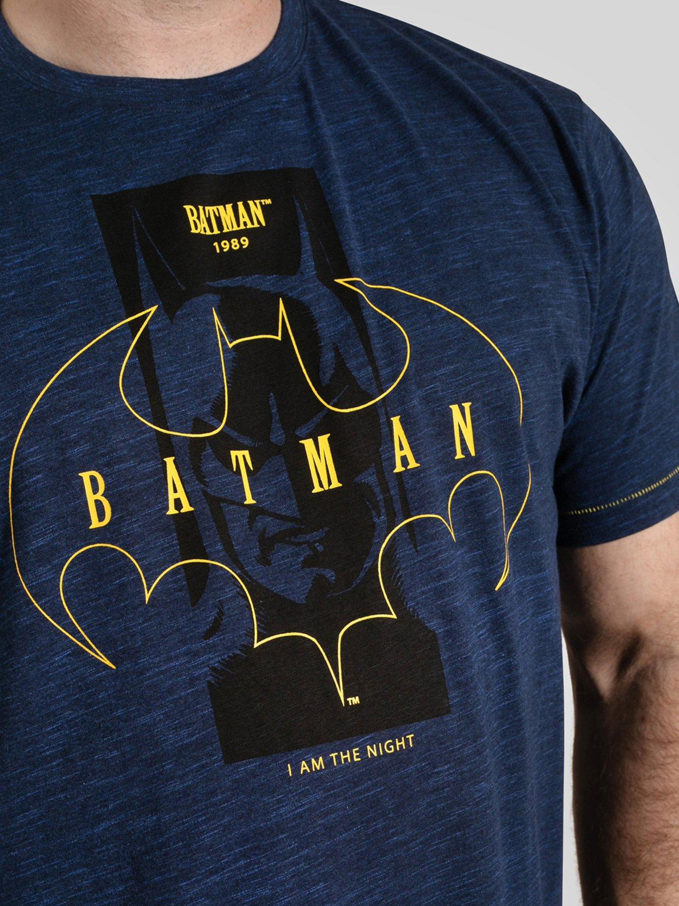 Image 5 of 6 of D555 Official Batman Printed T-Shirt - Blue