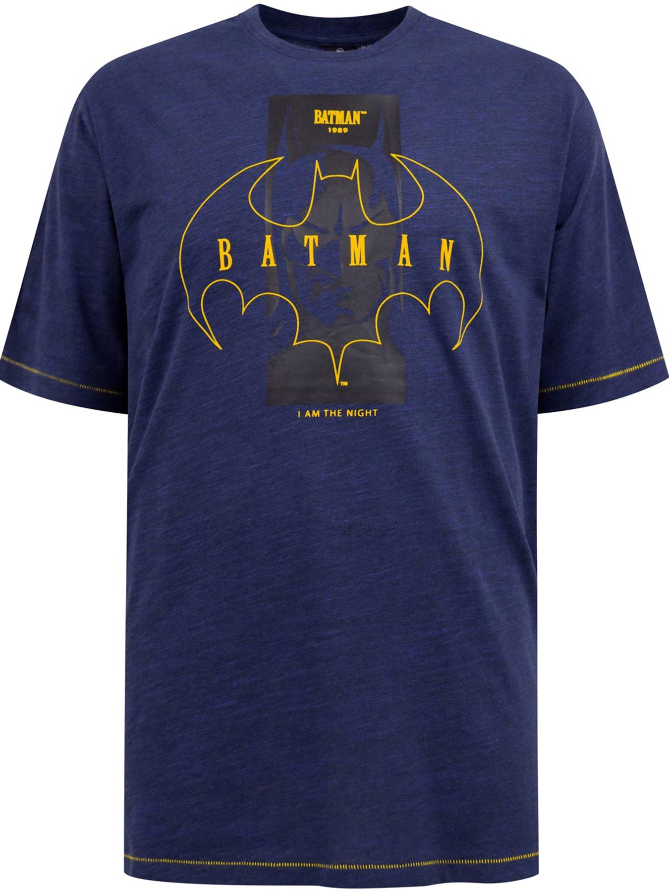 Image 6 of 6 of D555 Official Batman Printed T-Shirt - Blue