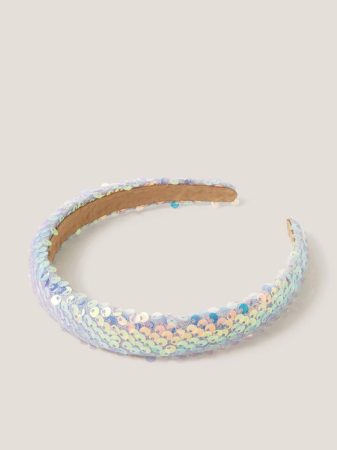 Monsoon Girls Frosted Sequin Aliceband - Multi