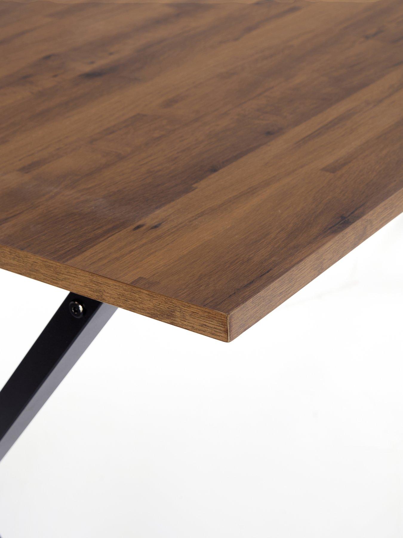 Image 4 of 6 of The Very Collection Harlem 180cm Mid Oak Dining Table