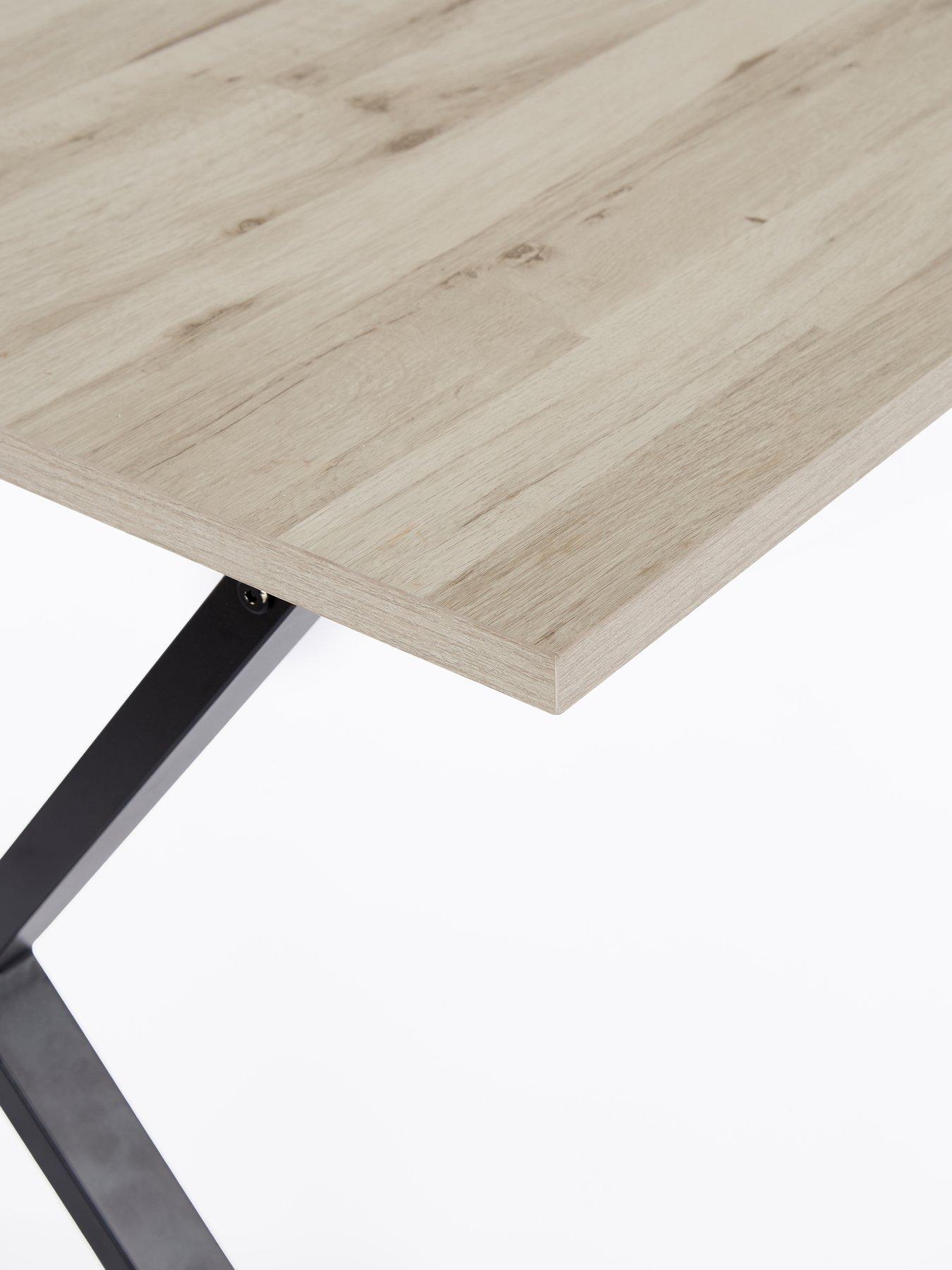 Image 4 of 6 of The Very Collection Harlem 180cm Mid Oak Dining Table
