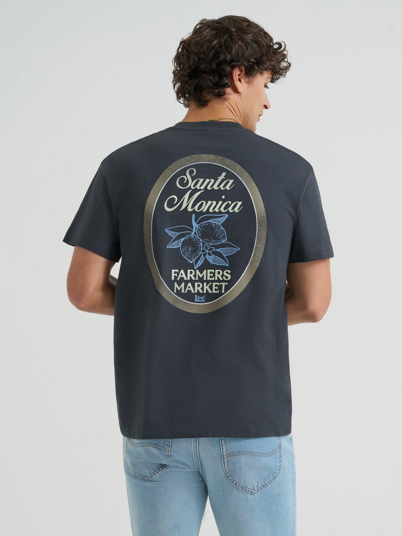 Lee Essential Back Graphic Relaxed Fit T-Shirt - Black