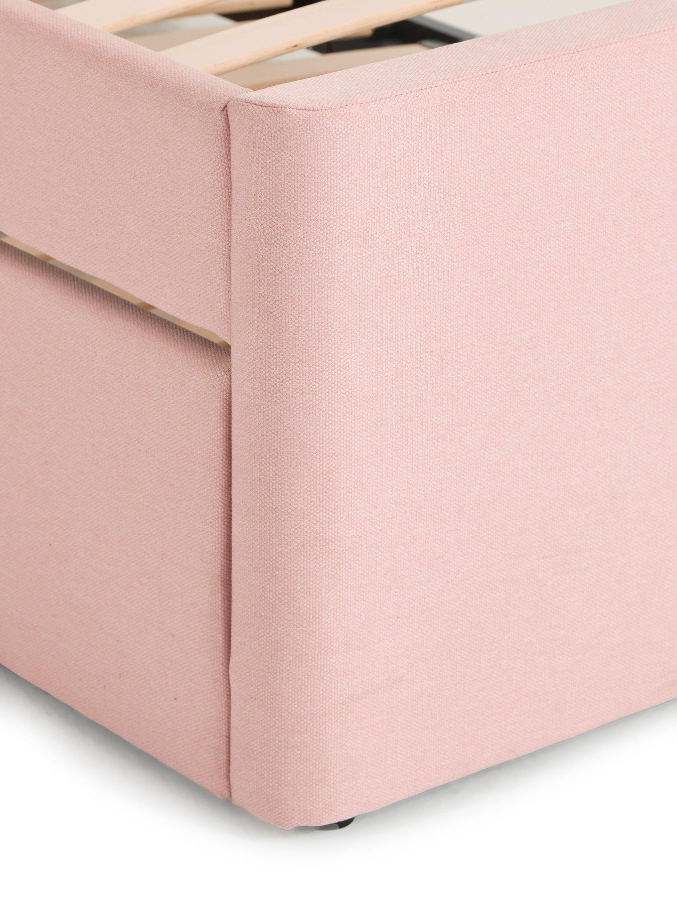 Image 6 of 7 of The Very Collection Rainbow Single Bed Frame with Trundle&nbsp;and&nbsp;Mattress Options (Buy &amp; SAVE!) - Pink