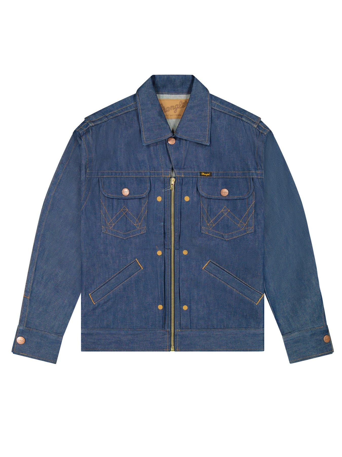 Image 6 of 6 of Wrangler Super Denim Jacket - Blue